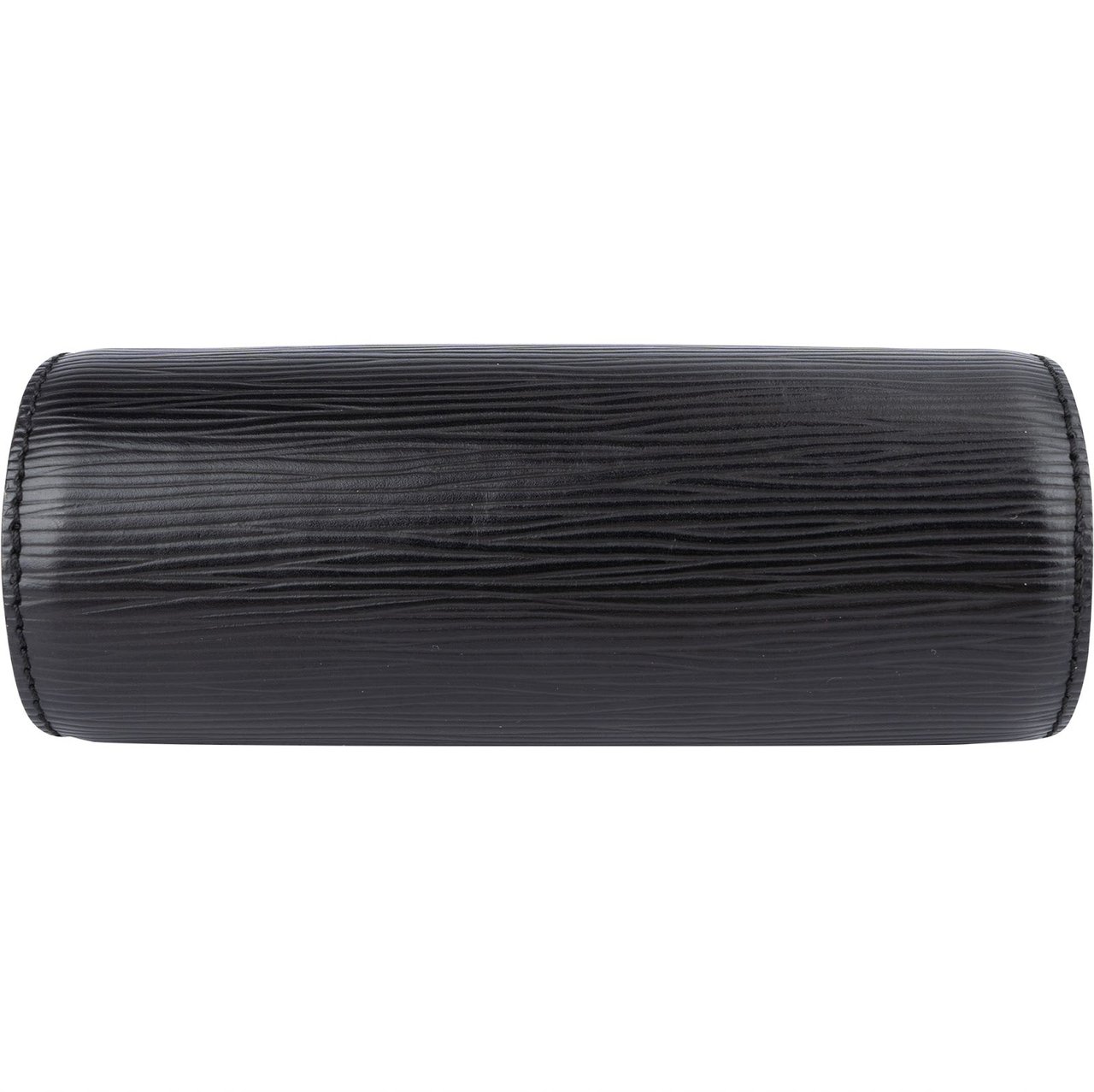 Louis Vuitton Louis Vuitton Noir Epi Leather Mini Soufflot Handbag Zwart