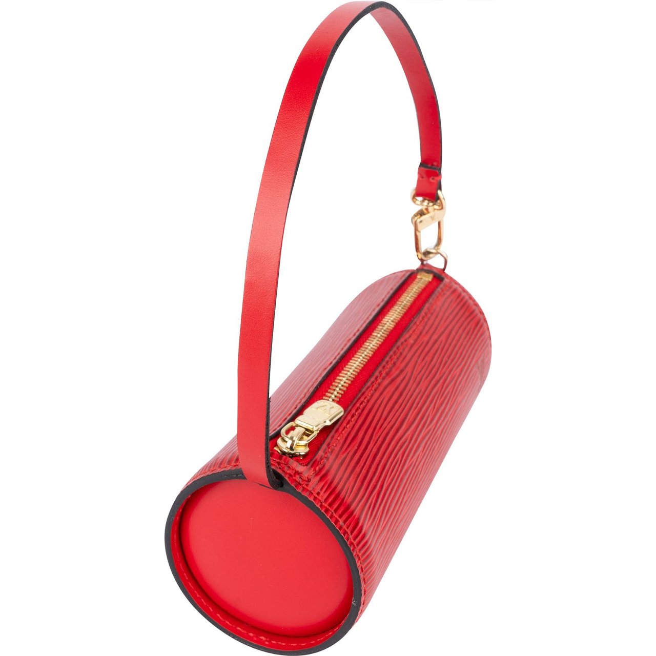 Louis Vuitton Louis Vuitton Red Epi Leather Mini Soufflot Handbag Rood