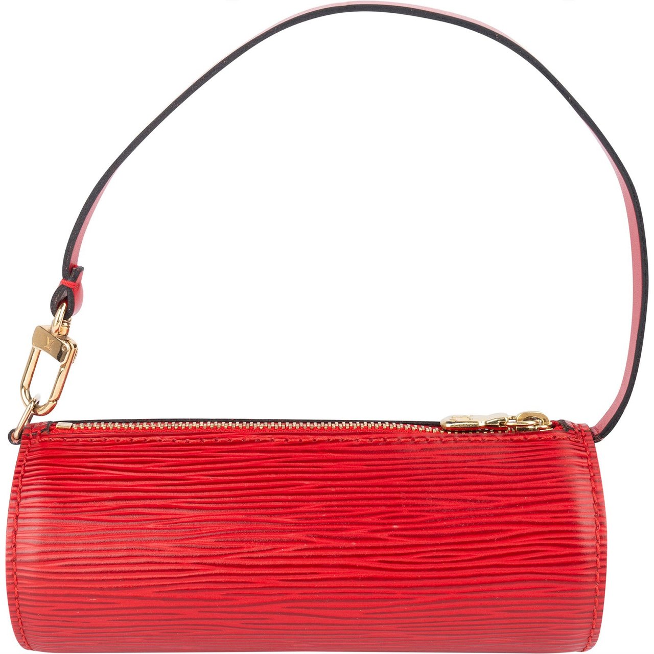 Louis Vuitton Louis Vuitton Red Epi Leather Mini Soufflot Handbag Rood