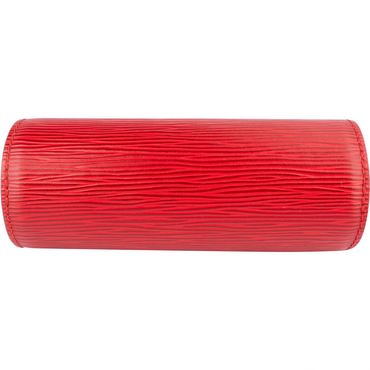 Louis Vuitton Louis Vuitton Red Epi Leather Mini Soufflot Handbag Rood