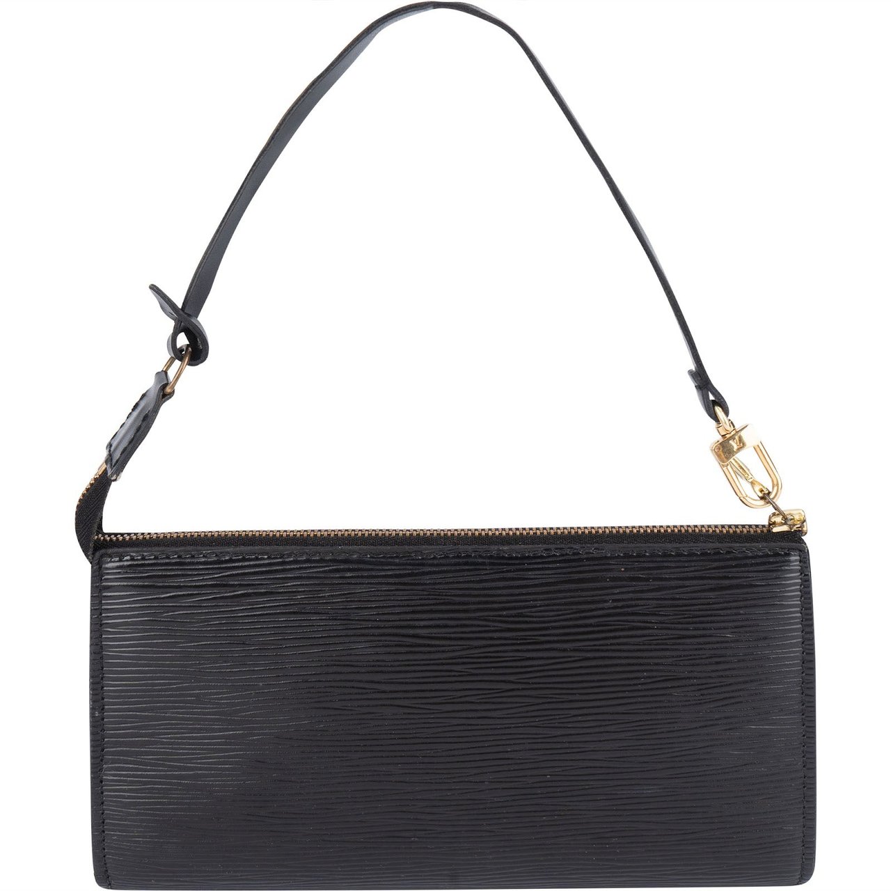 Louis Vuitton Louis Vuitton Noir Epi Leather Pochette Accessoire Handbag Zwart