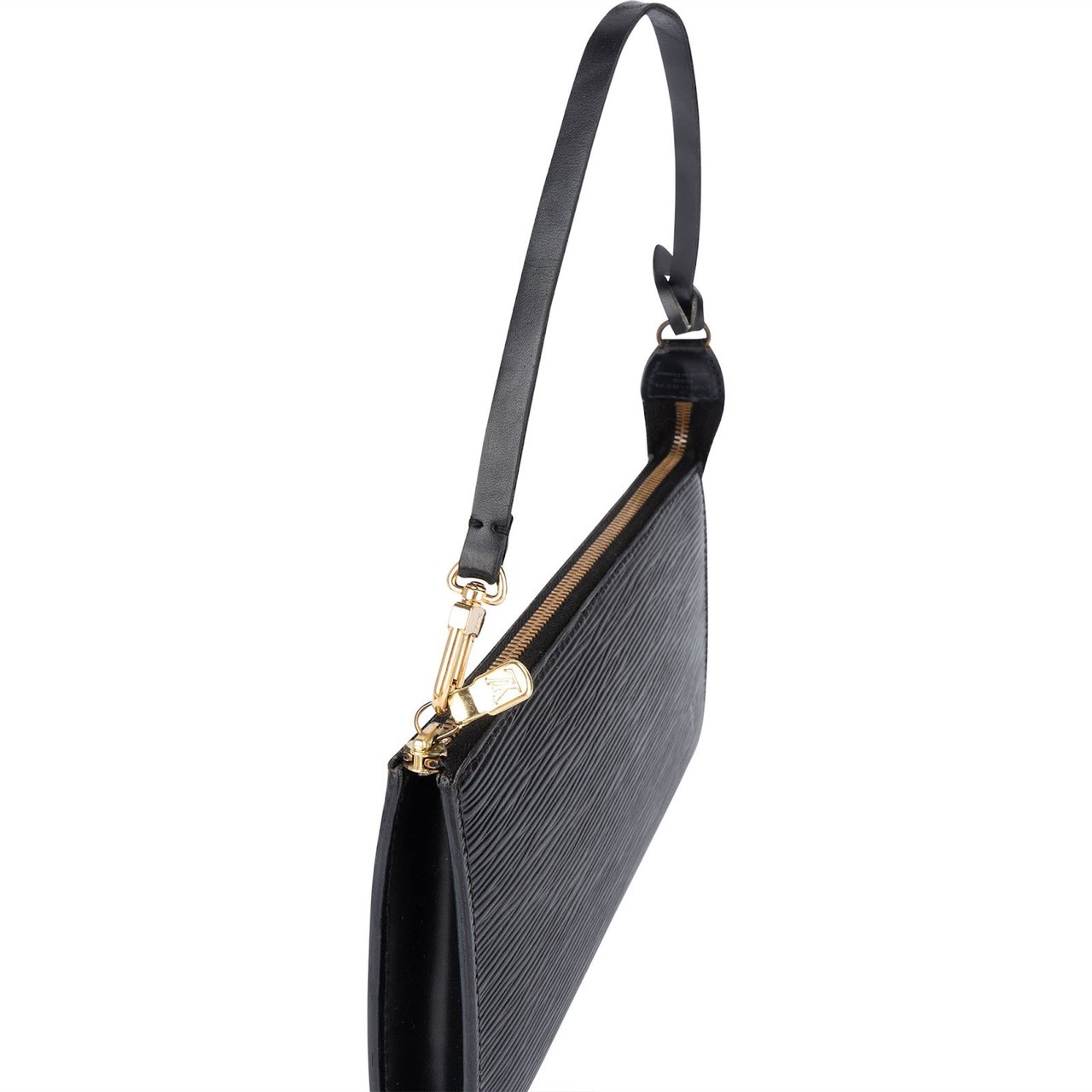 Louis Vuitton Louis Vuitton Noir Epi Leather Pochette Accessoire Handbag Zwart