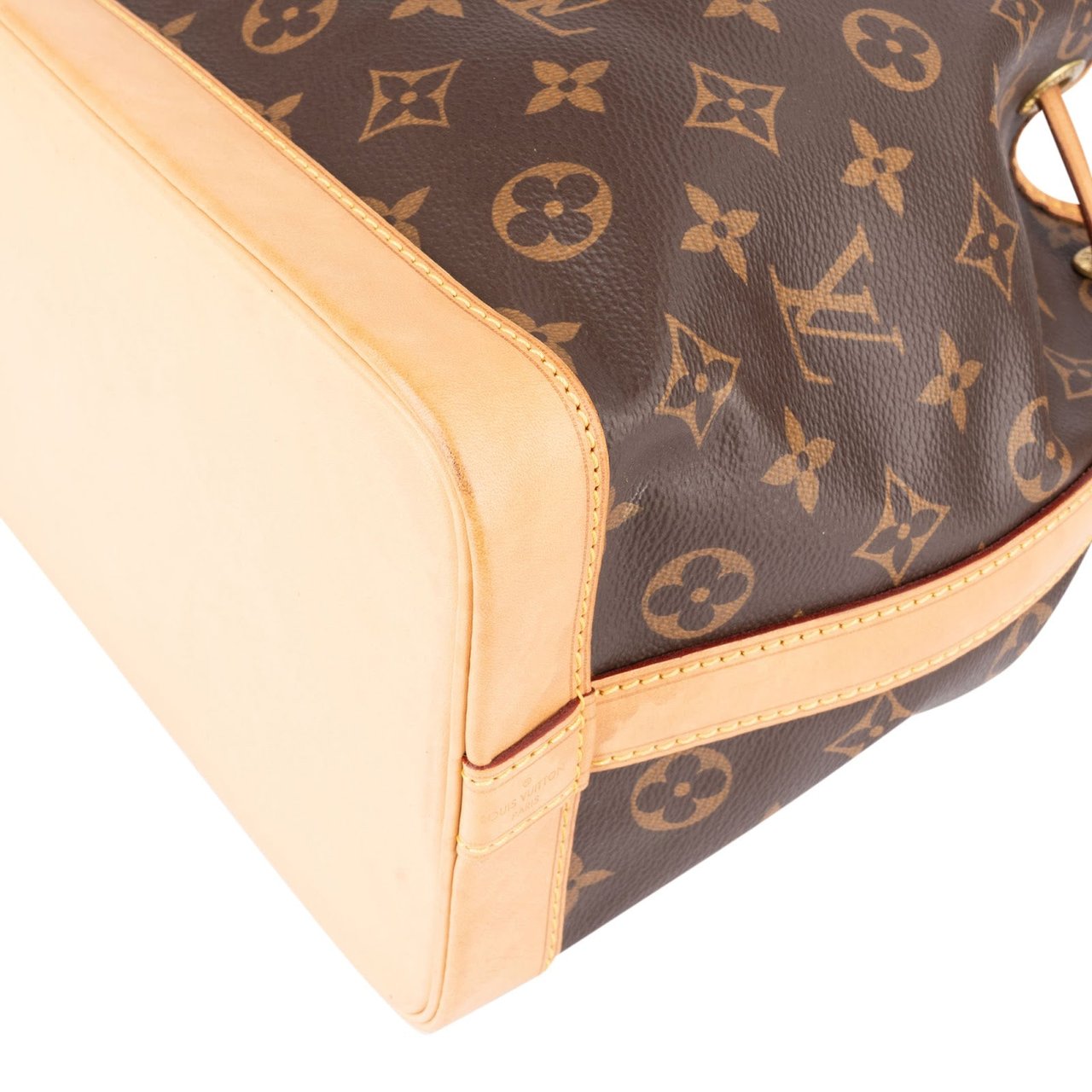 Louis Vuitton Canvas Monogram Noe BB Crossbody Bag Bruin