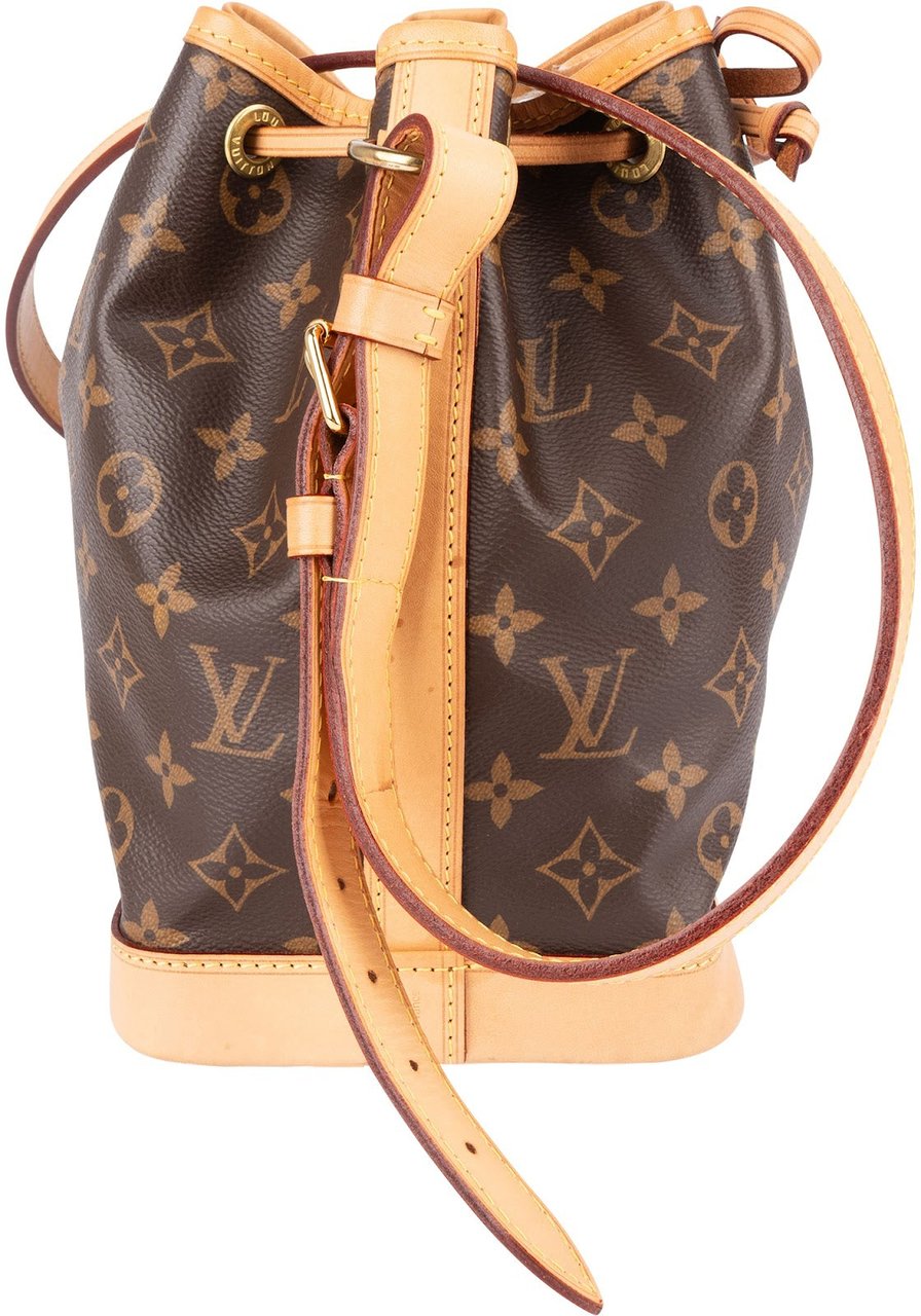 Louis Vuitton Canvas Monogram Noe BB Crossbody Bag Bruin