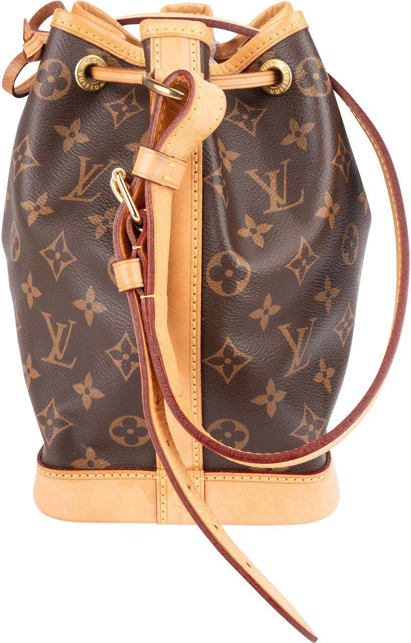 Louis Vuitton Canvas Monogram Noe BB Crossbody Bag Bruin