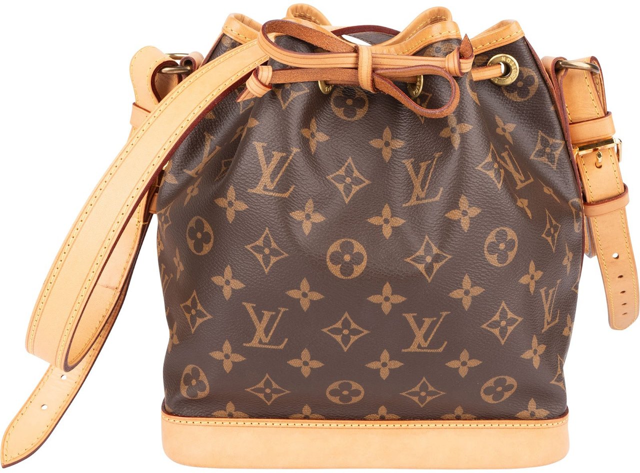 Louis Vuitton Canvas Monogram Noe BB Crossbody Bag Bruin