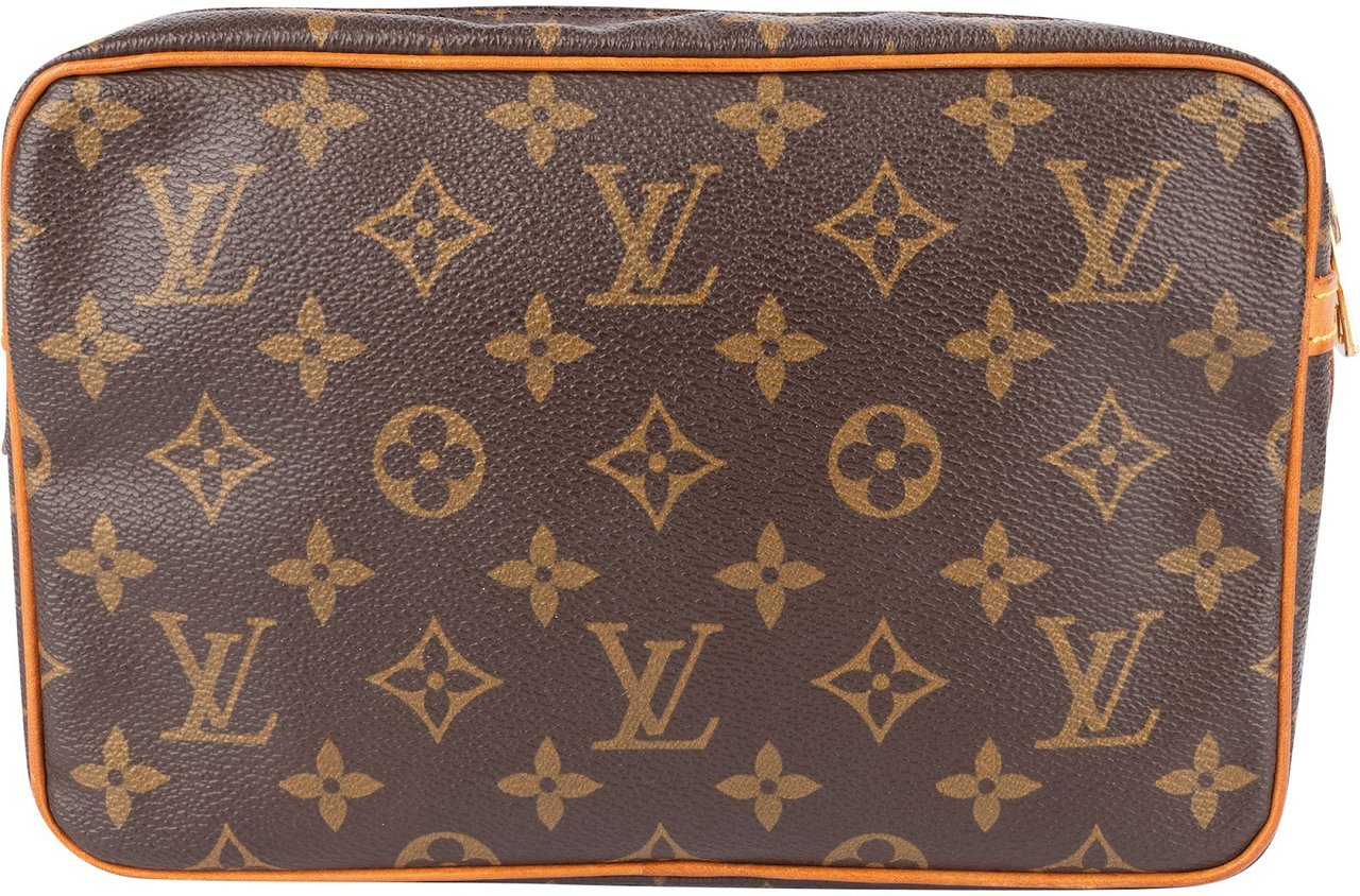 Louis Vuitton Louis Vuitton Monogram Canvas Compiegne 23 Clutch Bruin