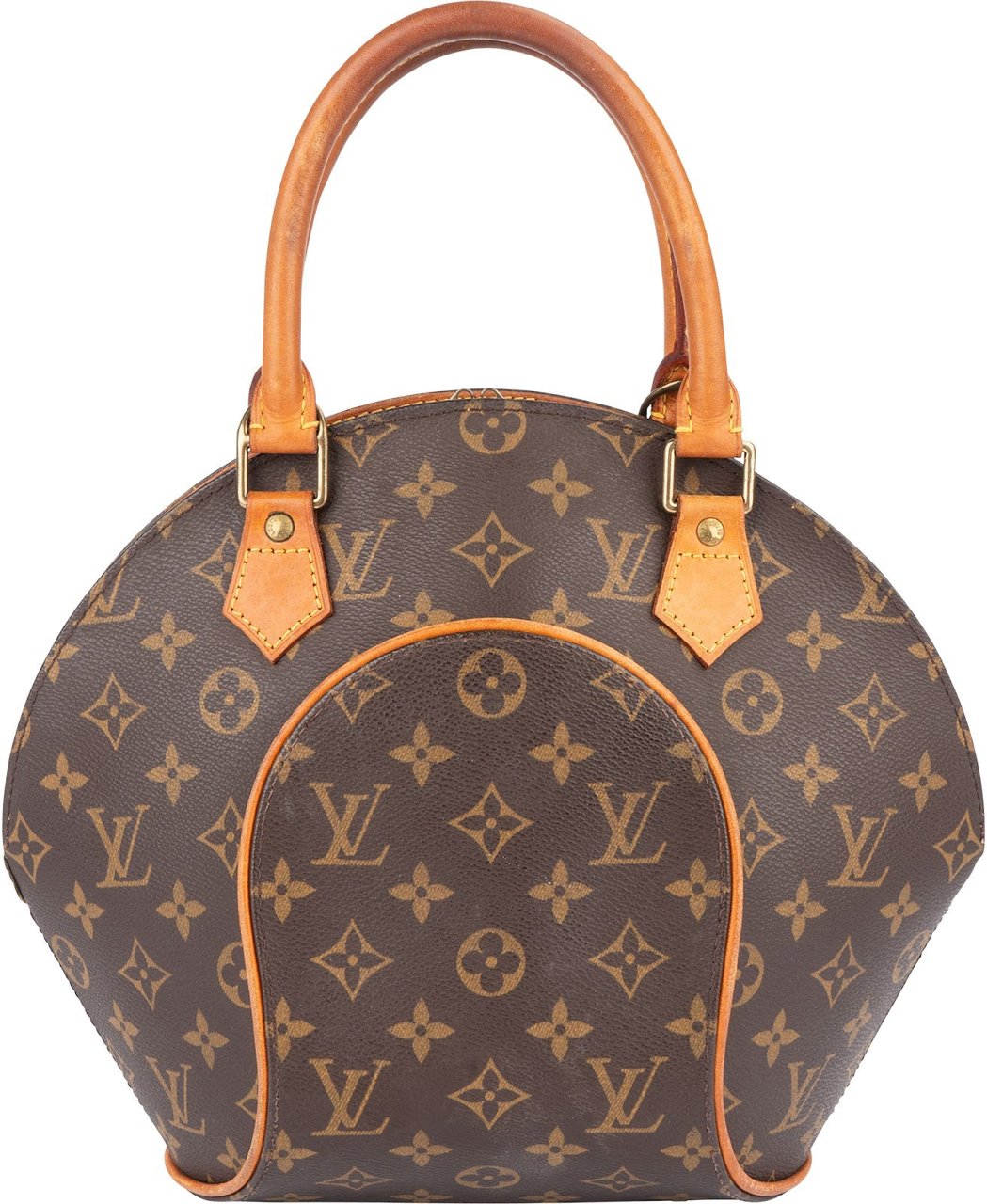 Louis Vuitton Louis Vuitton Monogram Canvas Ellipse PM Handbag Bruin