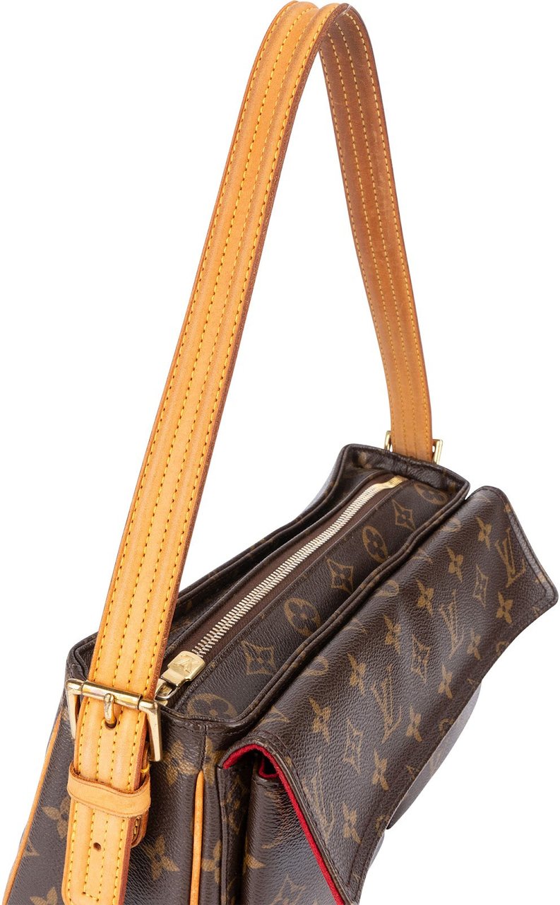 Louis Vuitton Louis Vuitton Monogram Canvas Viva Cite MM Shoulder Bag Bruin
