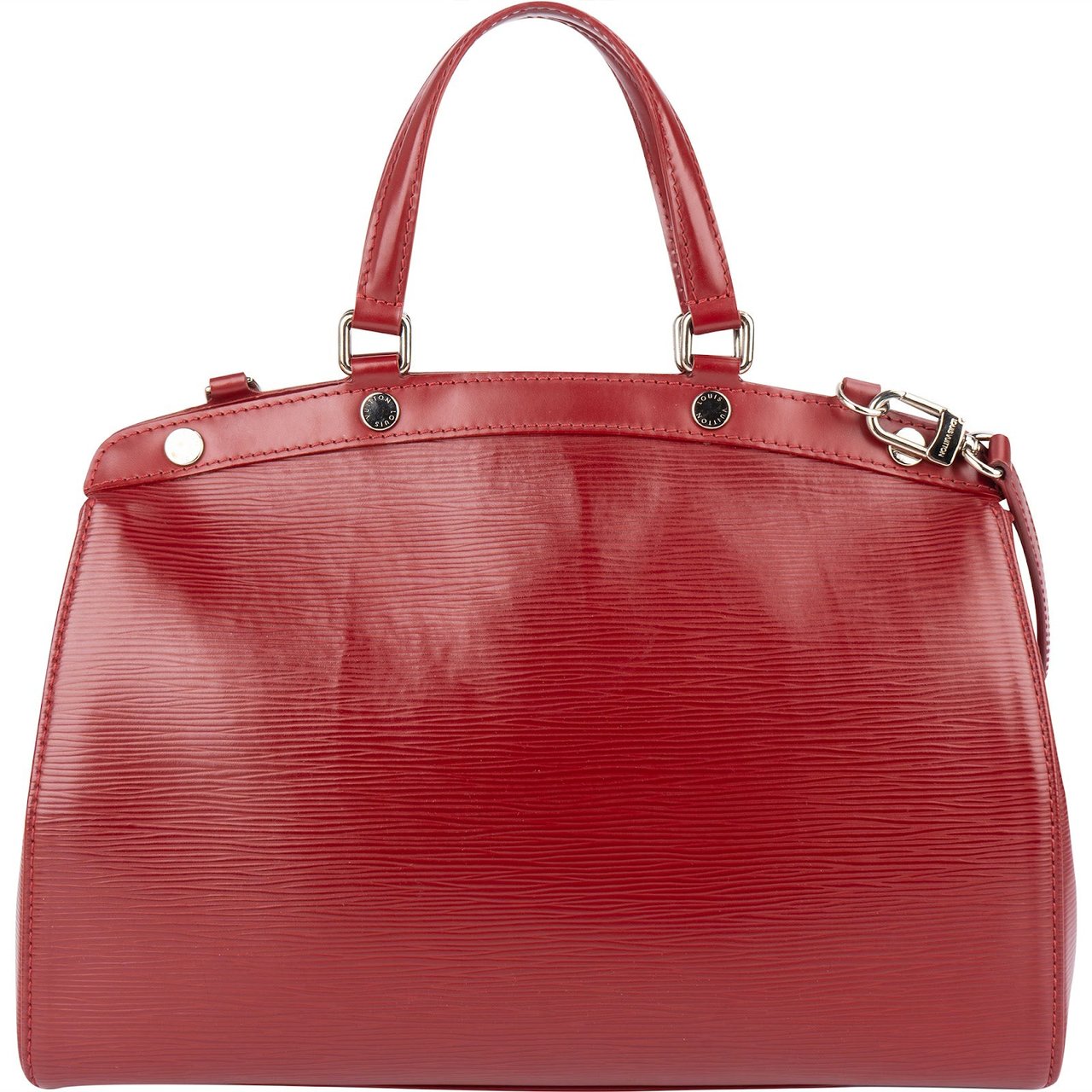Louis Vuitton Louis Vuitton Red Epi Leather Brea MM Handbag Rood