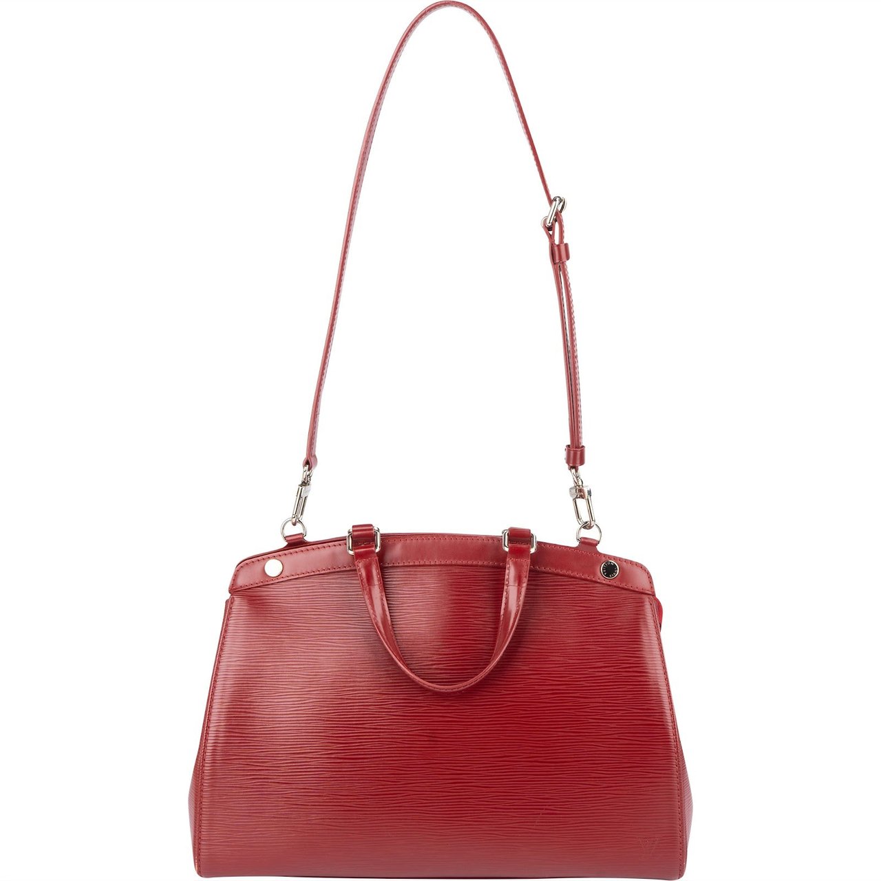 Louis Vuitton Louis Vuitton Red Epi Leather Brea MM Handbag Rood