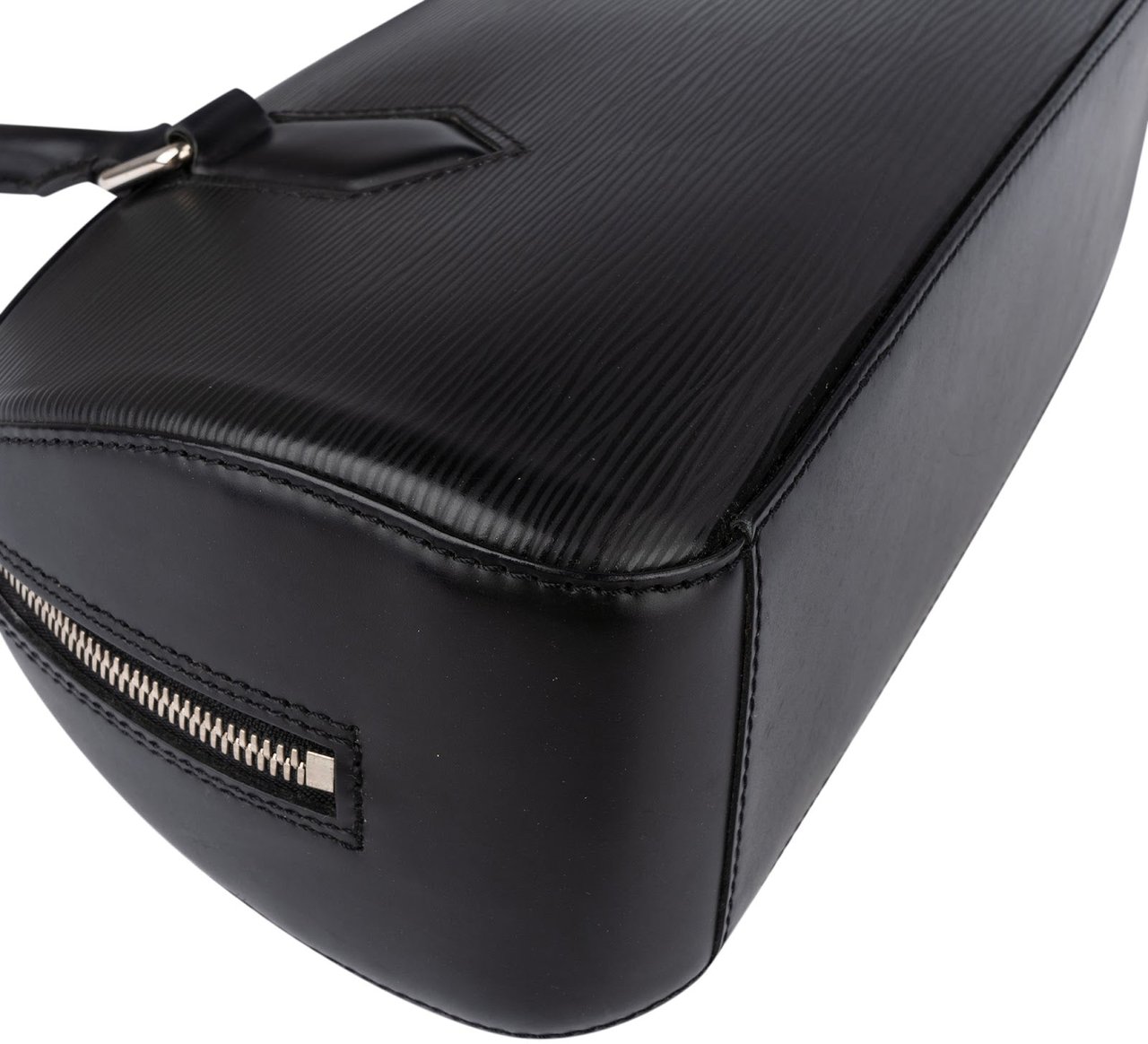 Louis Vuitton Noir Epi Leather Jasmin Handbag Zwart