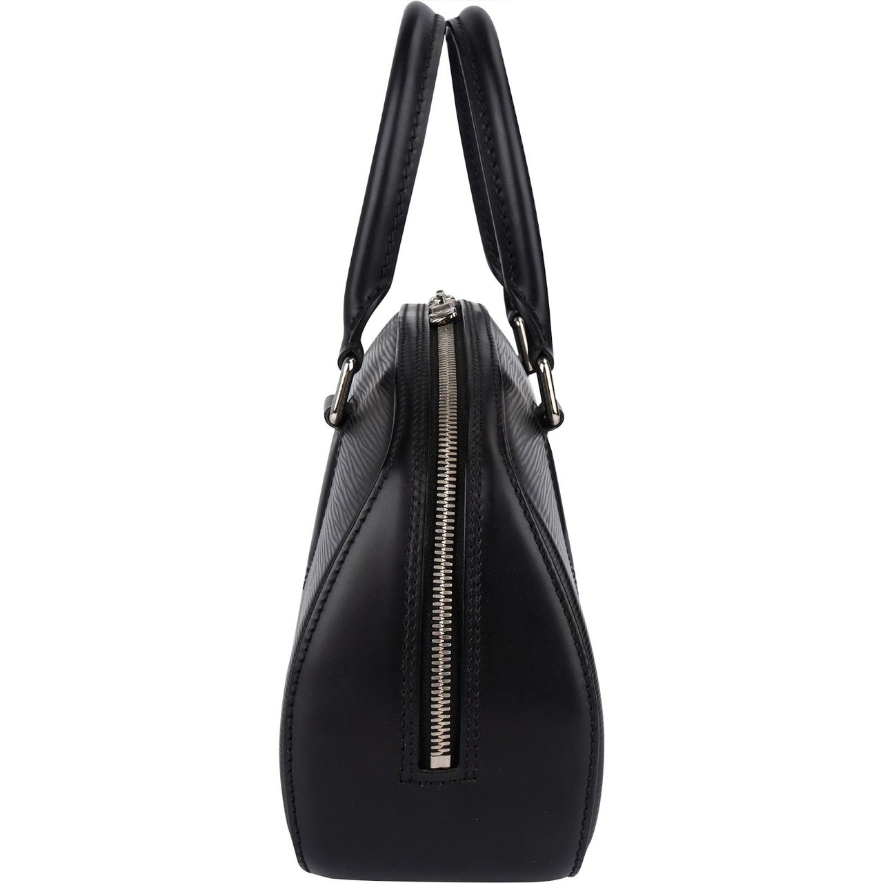 Louis Vuitton Noir Epi Leather Jasmin Handbag Zwart