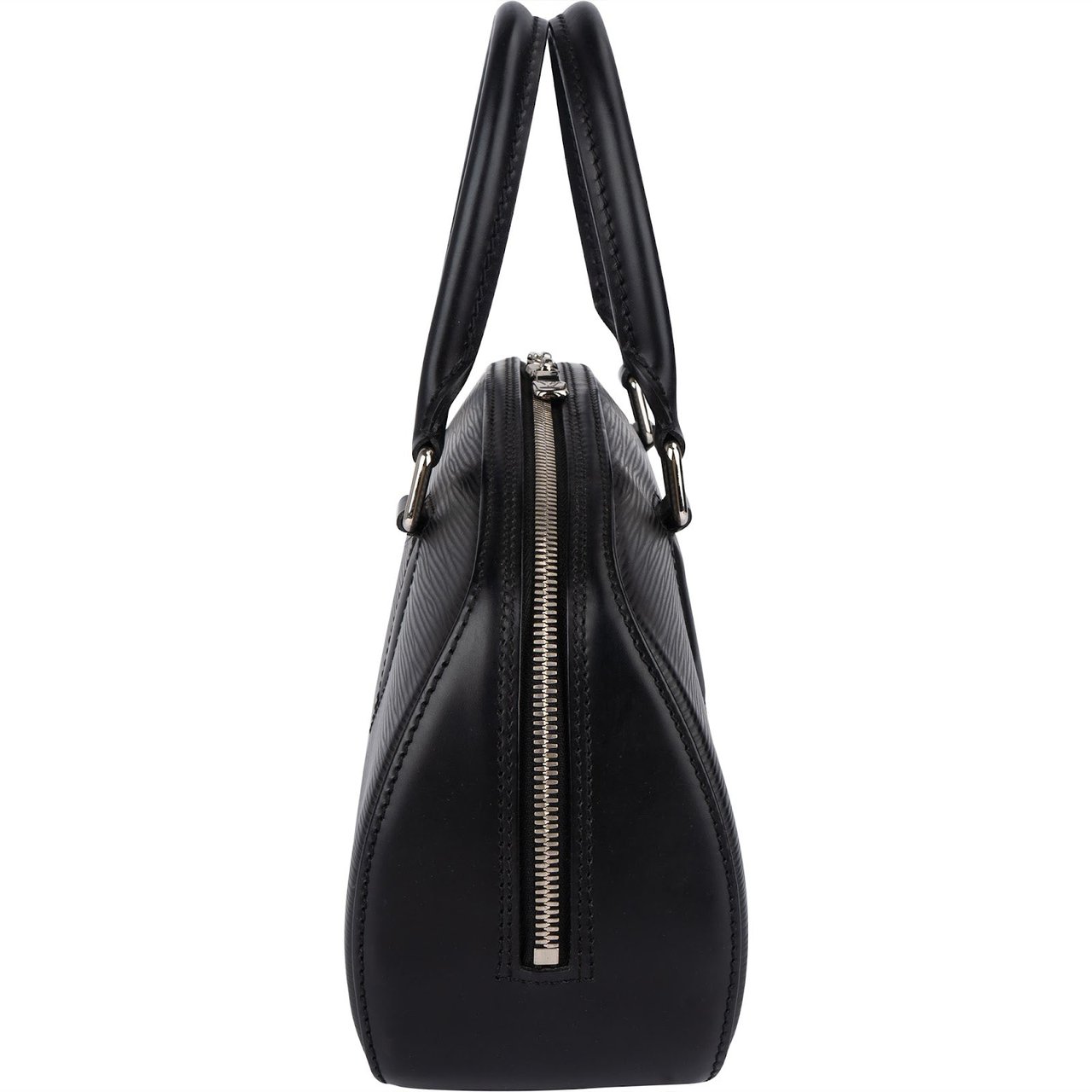 Louis Vuitton Noir Epi Leather Jasmin Handbag Zwart