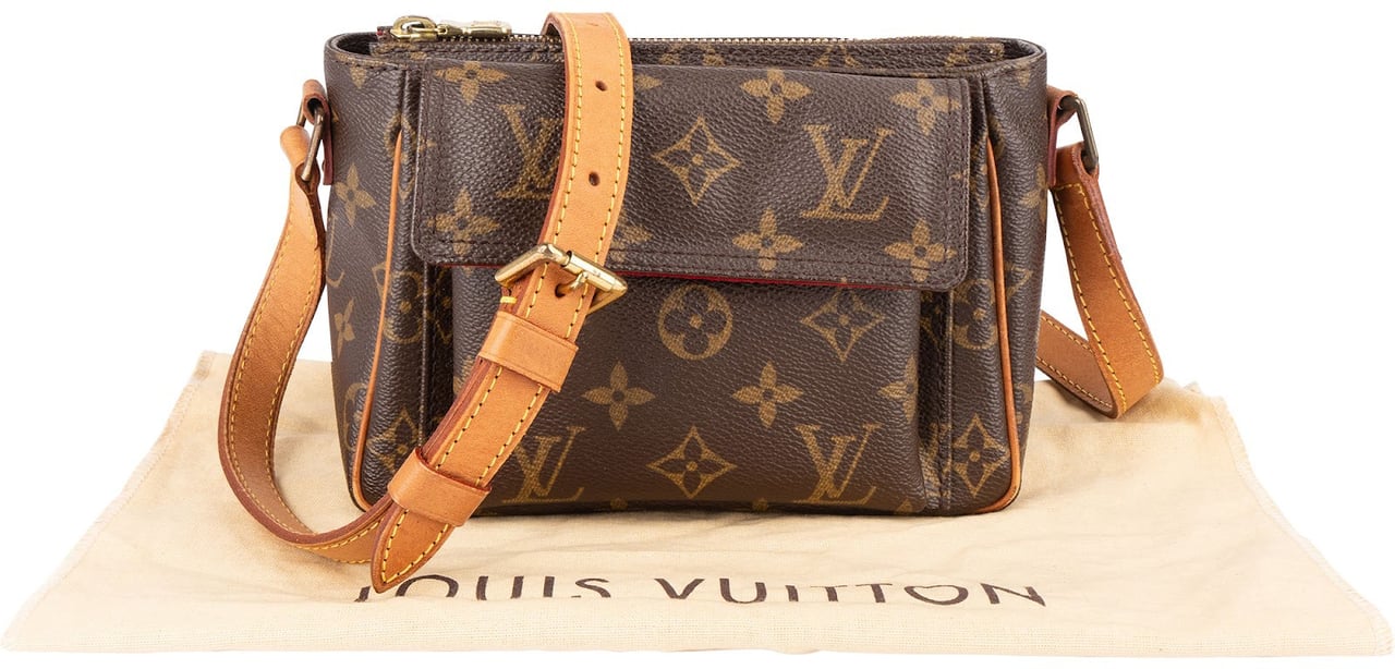 Louis Vuitton Louis Vuitton Monogram Canvas Viva Cité PM Crossbody Bag Bruin