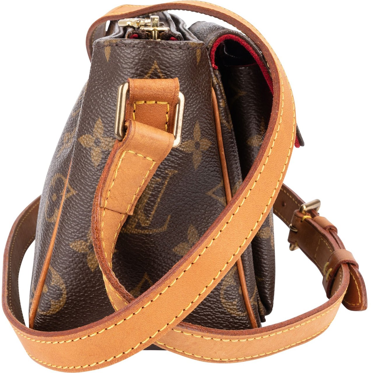 Louis Vuitton Louis Vuitton Monogram Canvas Viva Cité PM Crossbody Bag Bruin