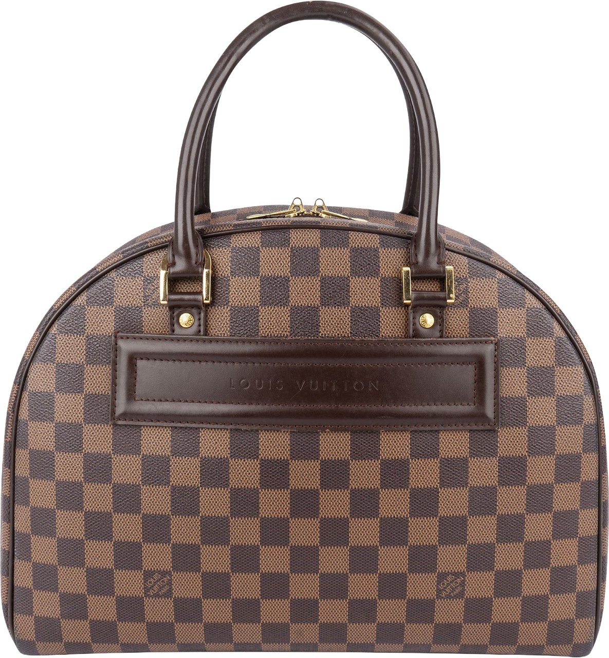 Louis Vuitton Monogram Damier Ebene Canvas Nolita Handbag Bruin