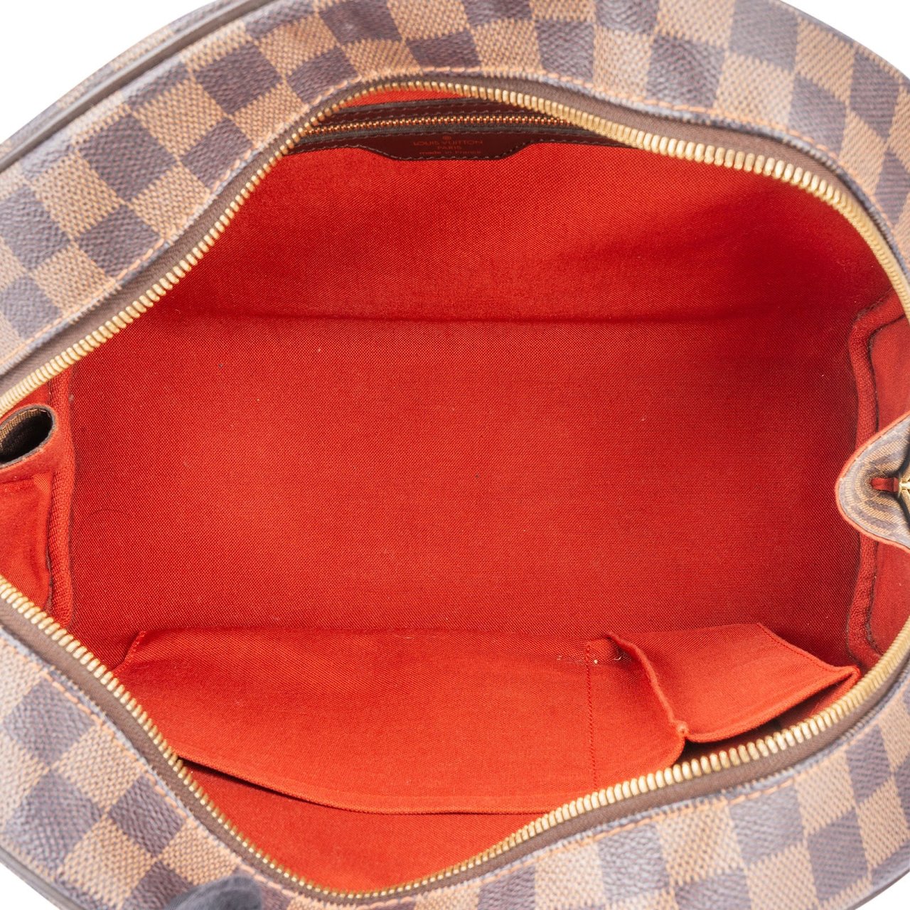 Louis Vuitton Monogram Damier Ebene Canvas Nolita Handbag Bruin