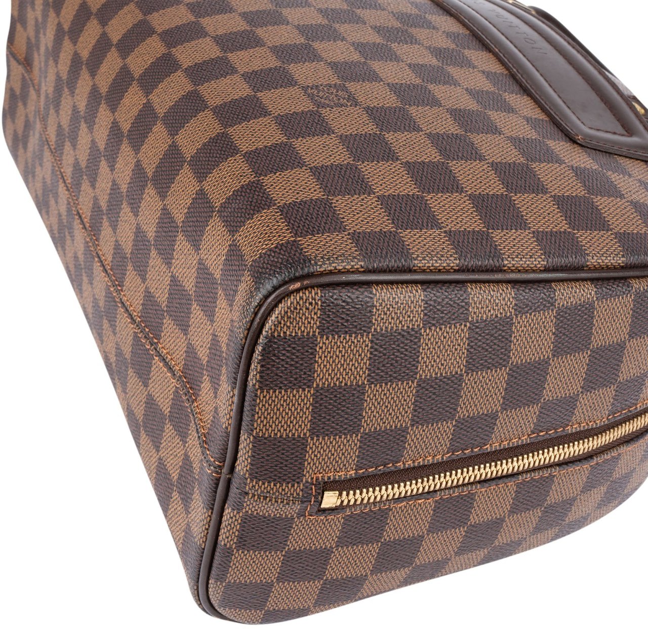 Louis Vuitton Monogram Damier Ebene Canvas Nolita Handbag Bruin