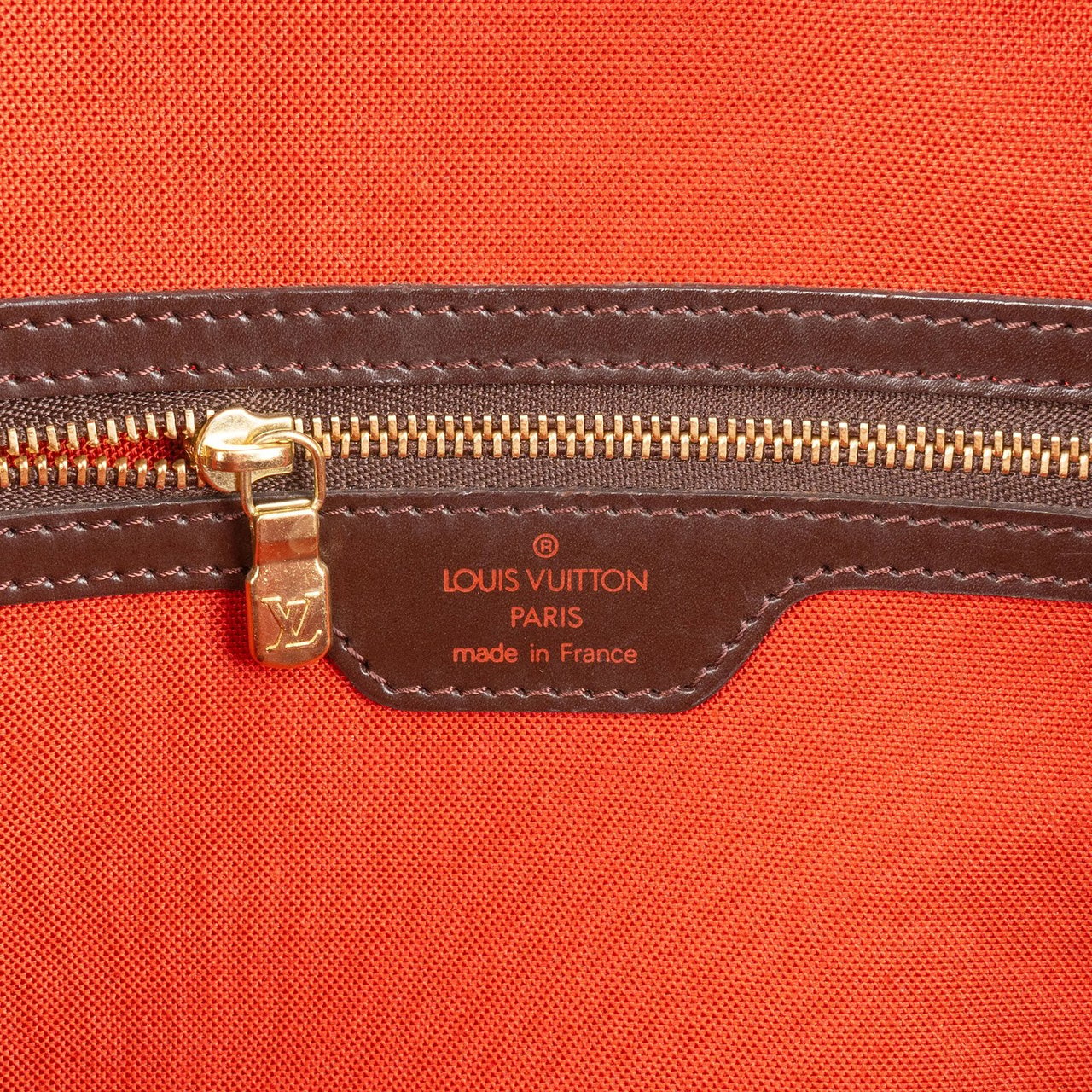 Louis Vuitton Monogram Damier Ebene Canvas Nolita Handbag Bruin