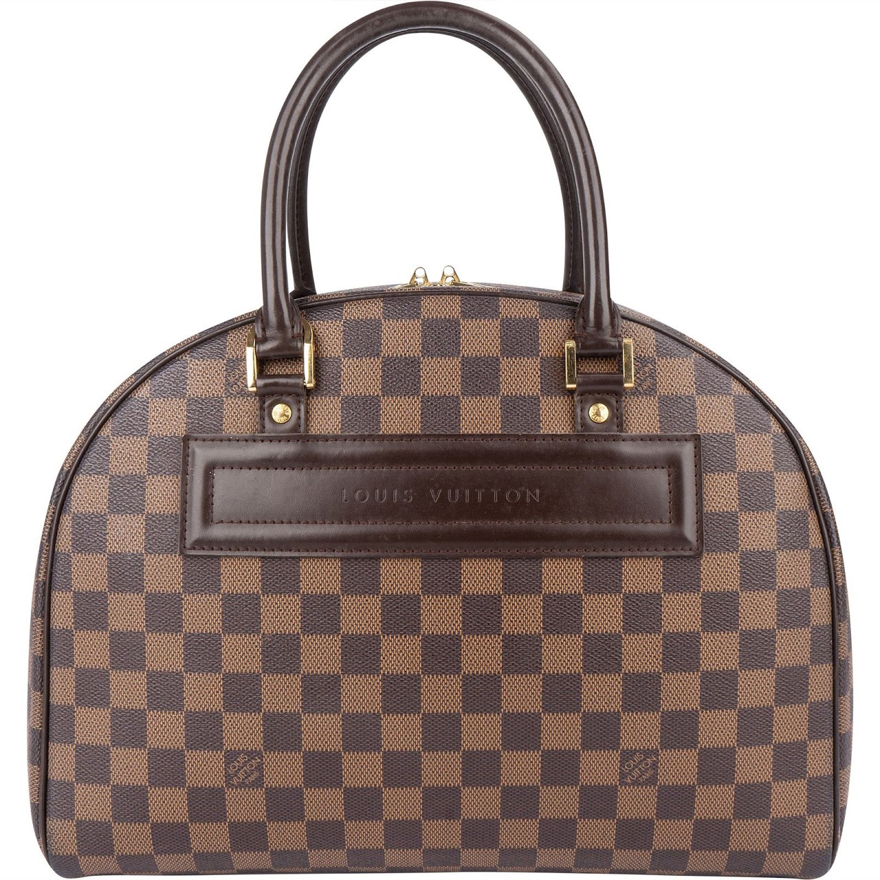 Louis Vuitton Monogram Damier Ebene Canvas Nolita Handbag Bruin