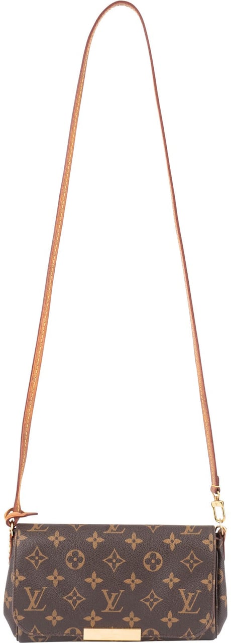 Louis Vuitton Louis Vuitton Monogram Canvas Favorite PM Crossbody Bag Bruin