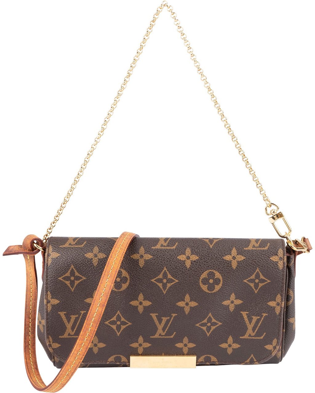 Louis Vuitton Louis Vuitton Monogram Canvas Favorite PM Crossbody Bag Bruin