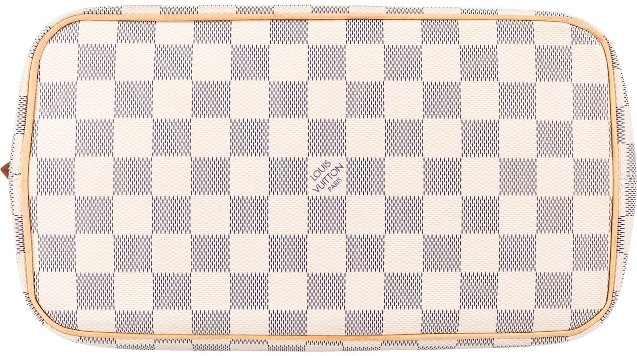 Louis Vuitton Louis Vuitton Monogram Damier Azur Saleya PM Handbag Wit