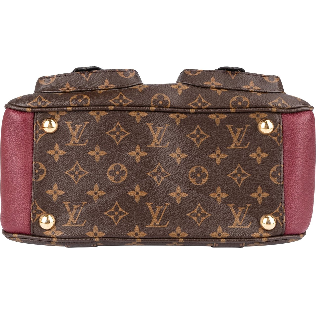 Louis Vuitton Monogram Canvas Manhattan Handbag Bruin