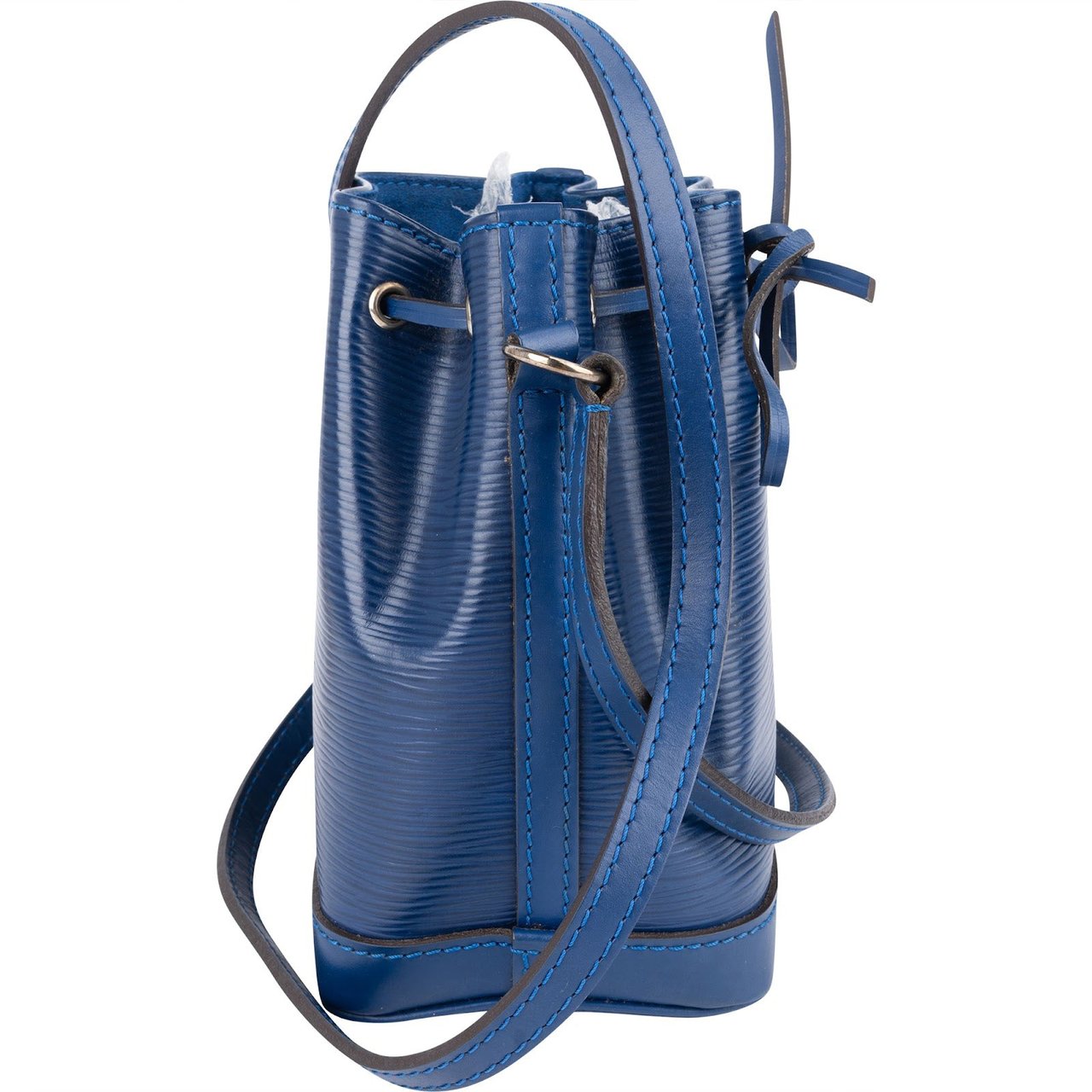 Louis Vuitton Blue Epi Leather Nano Sac Noé Crossbody Bag Blauw