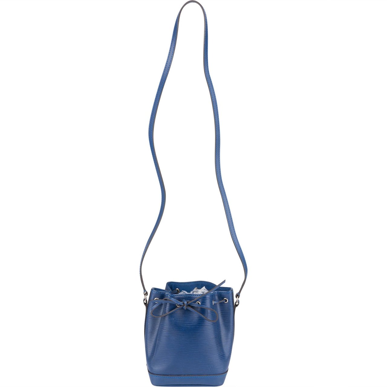 Louis Vuitton Blue Epi Leather Nano Sac Noé Crossbody Bag Blauw