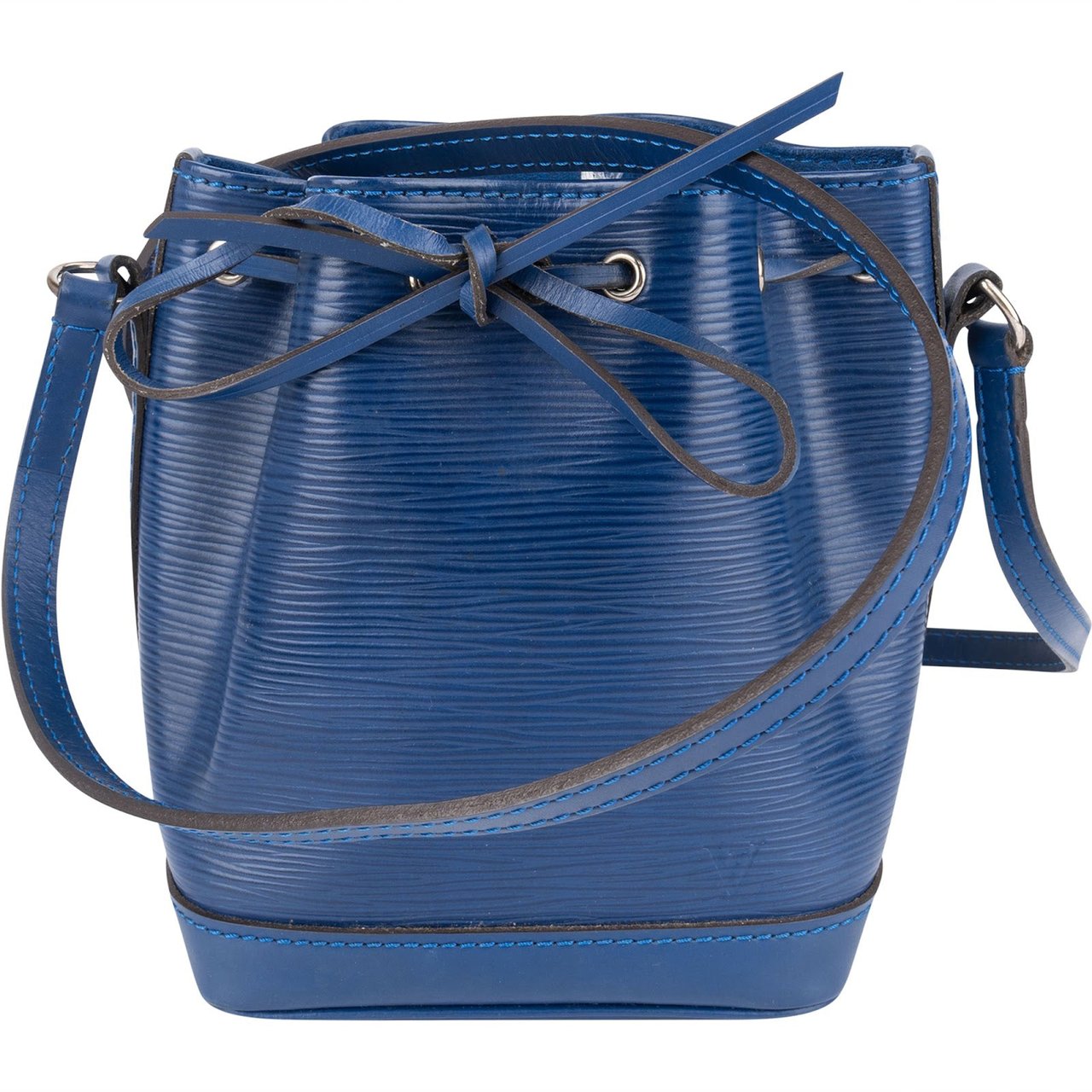 Louis Vuitton Blue Epi Leather Nano Sac Noé Crossbody Bag Blauw