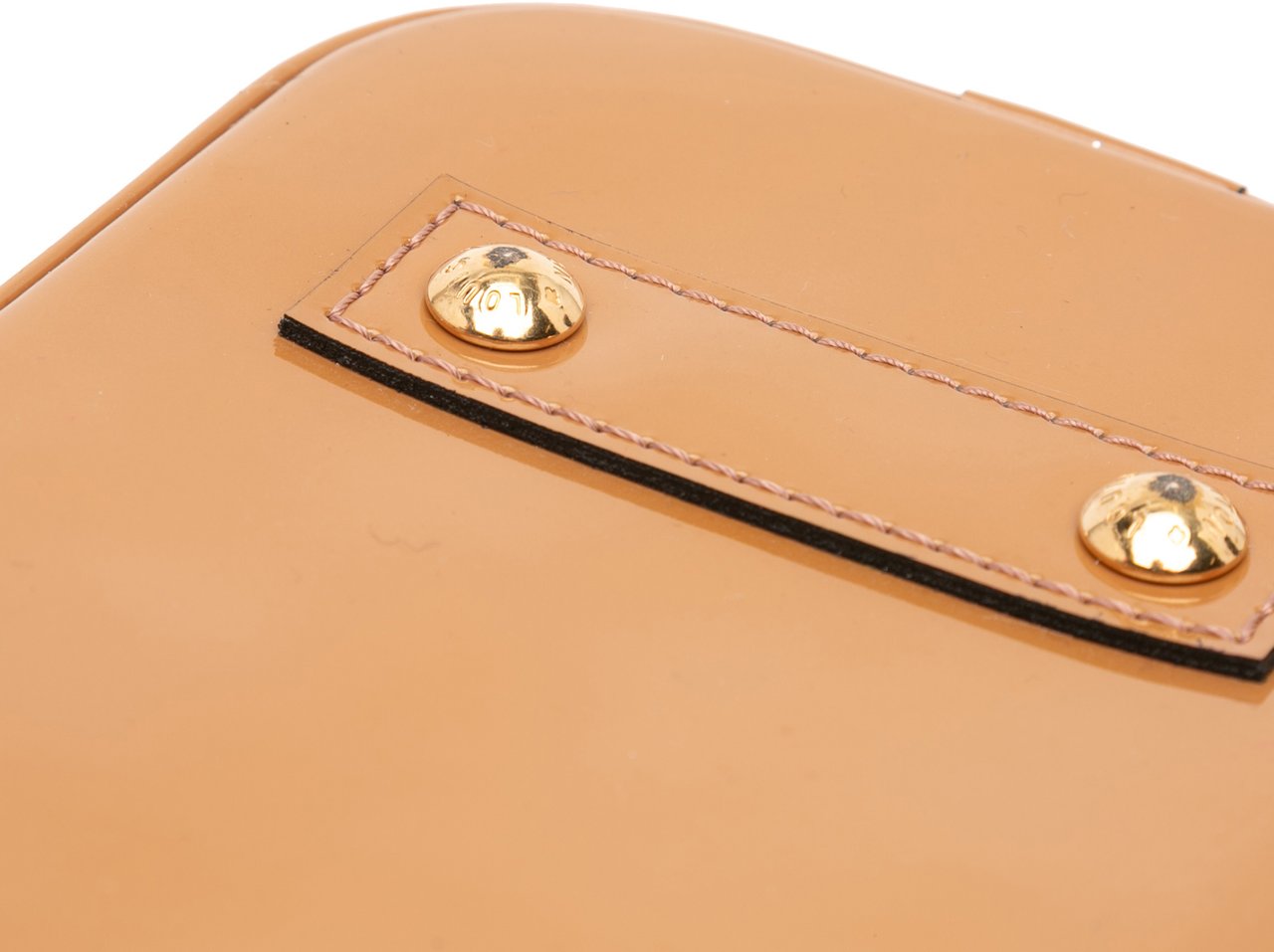Louis Vuitton Monogram Vernis Alma BB Bruin