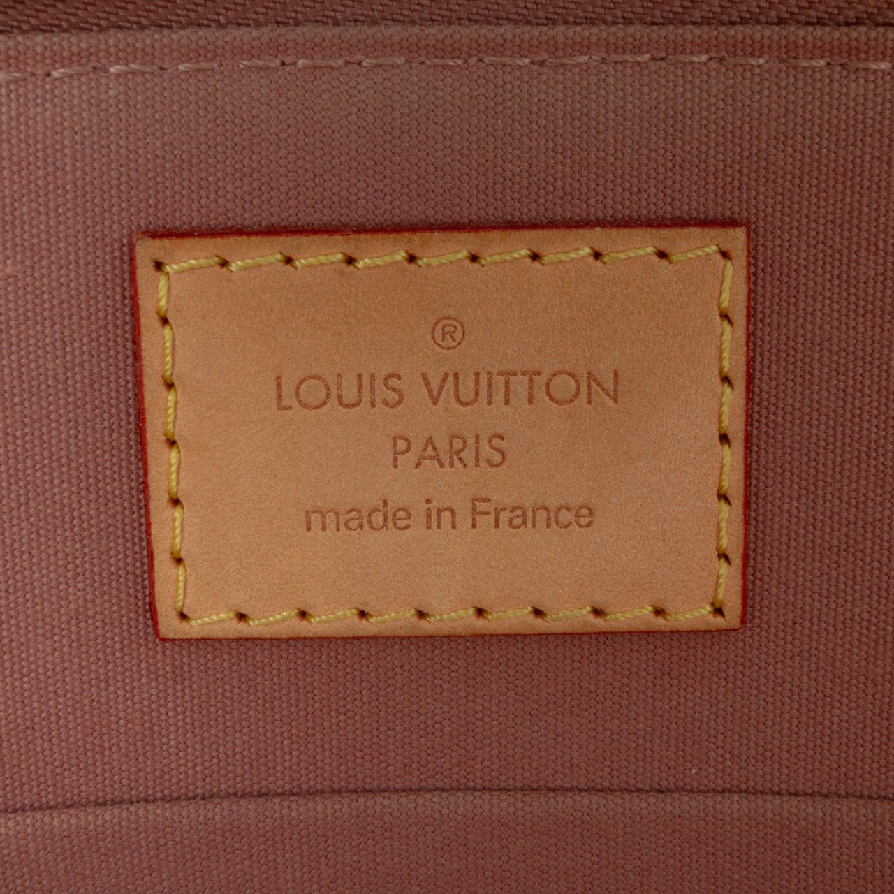 Louis Vuitton Monogram Vernis Alma BB Bruin