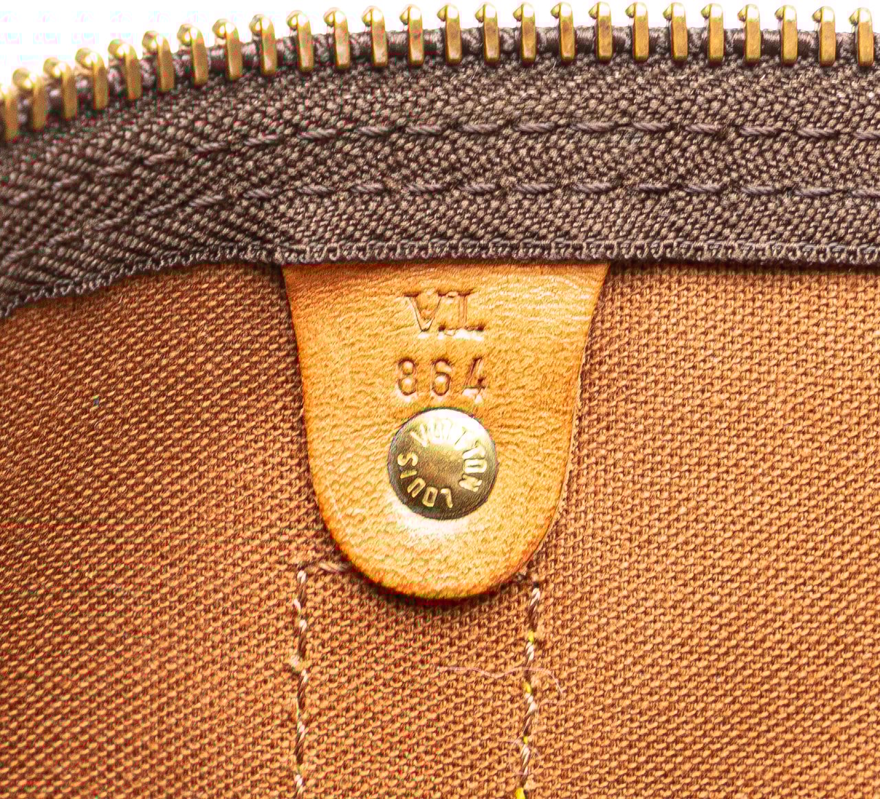 Louis Vuitton Monogram Keepall 50 Bruin