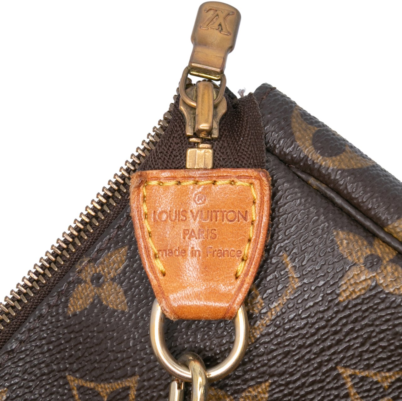 Louis Vuitton Monogram Pochette Accessoires Bruin