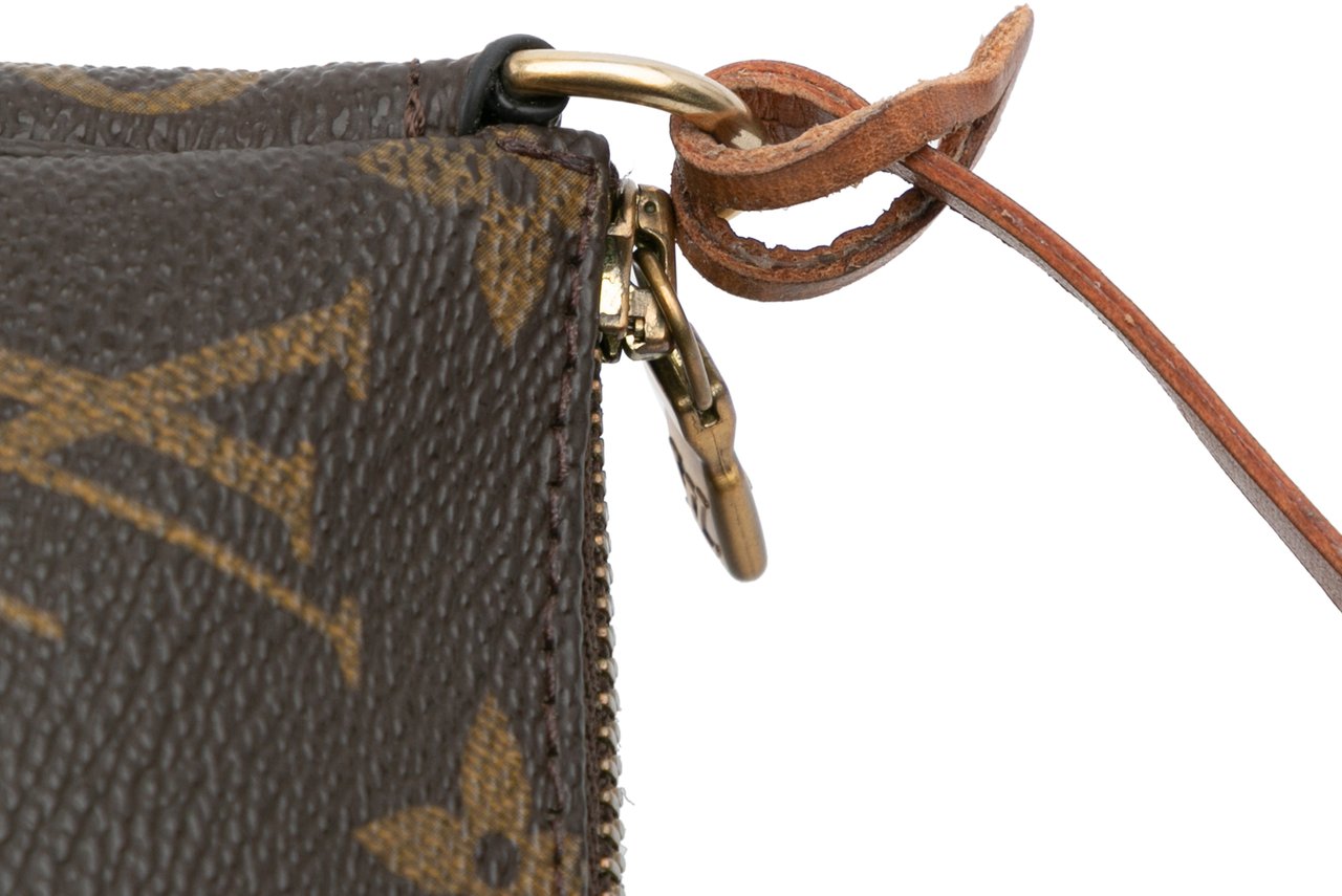 Louis Vuitton Monogram Pochette Accessoires Bruin
