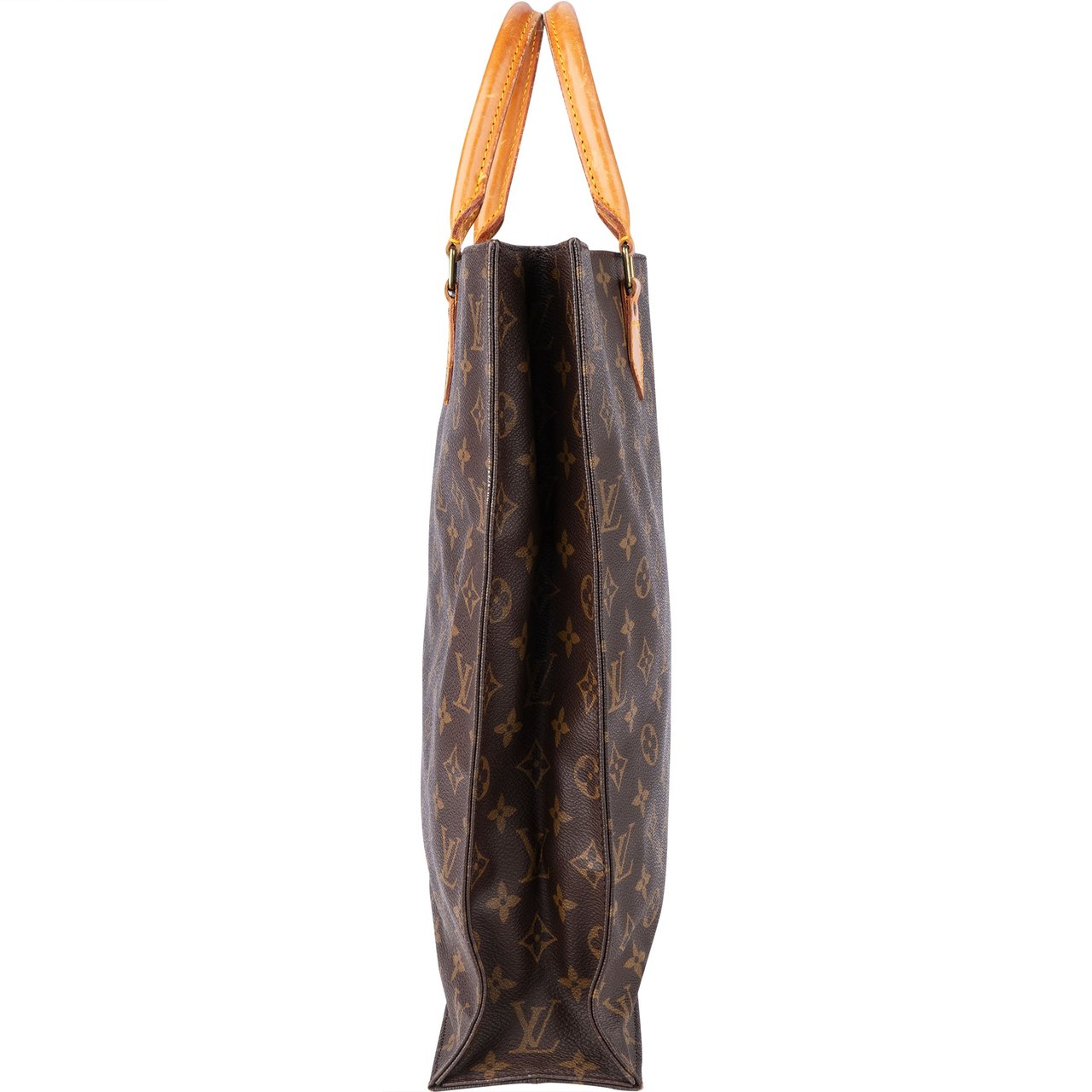 Louis Vuitton Louis Vuitton Canvas Monogram Sac Plat Handbag Divers