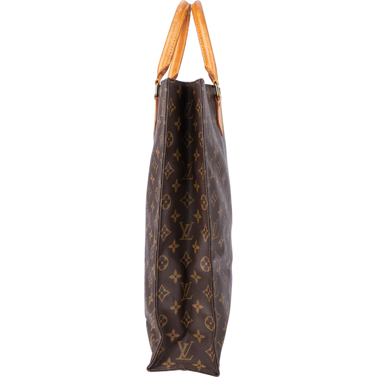 Louis Vuitton Louis Vuitton Canvas Monogram Sac Plat Handbag Divers