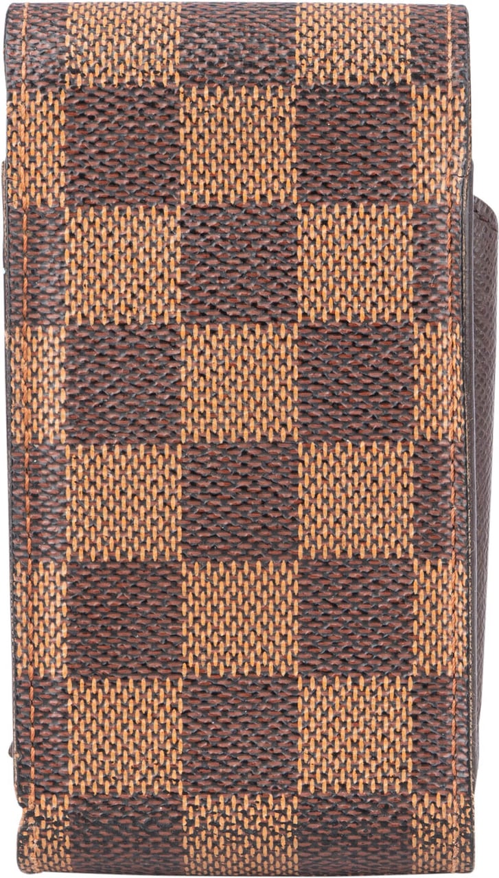 Louis Vuitton Damier Ebene Cigarettes Case Bruin