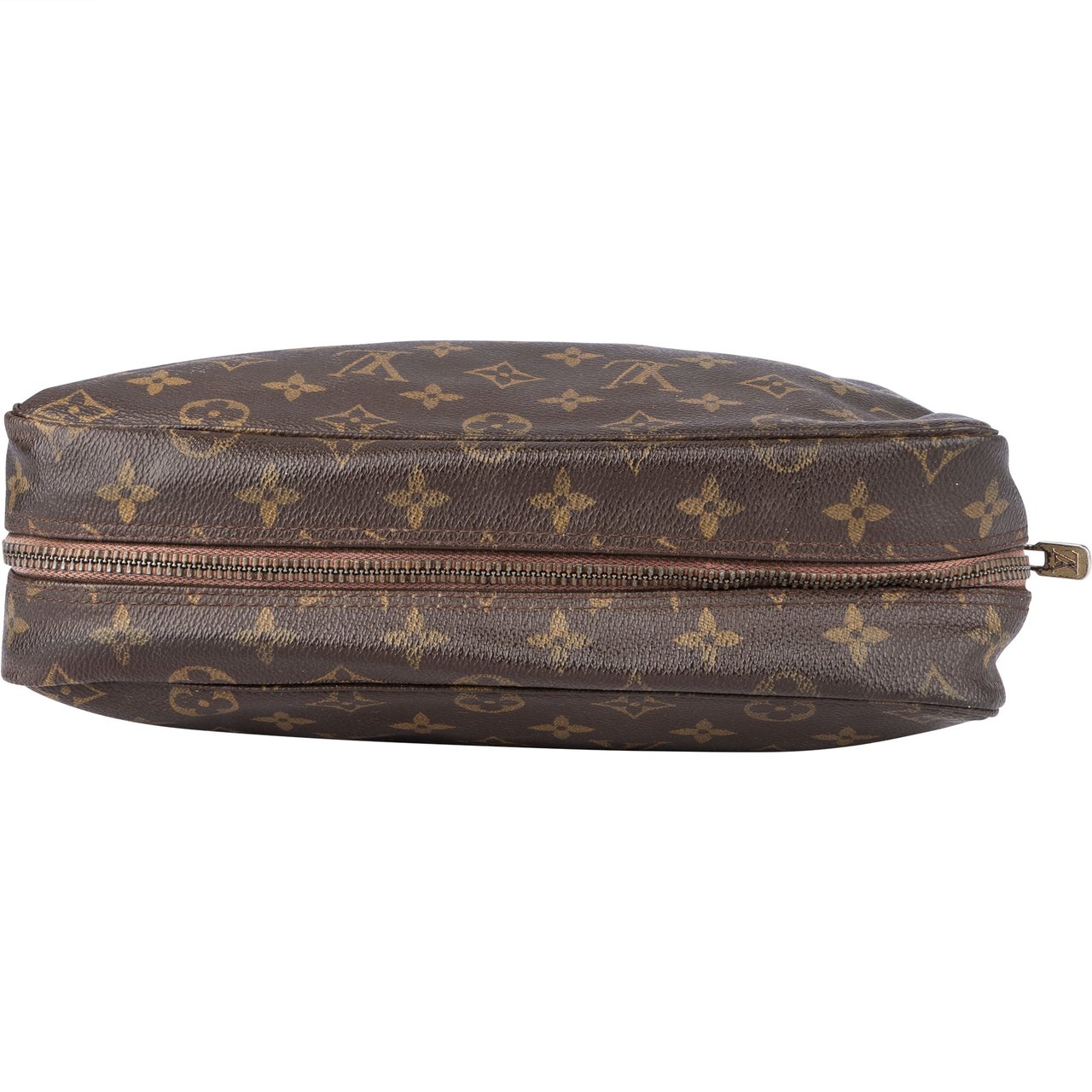 Louis Vuitton Louis Vuitton Canvas Monogram Trousse Toilette 28 Clutch Bruin