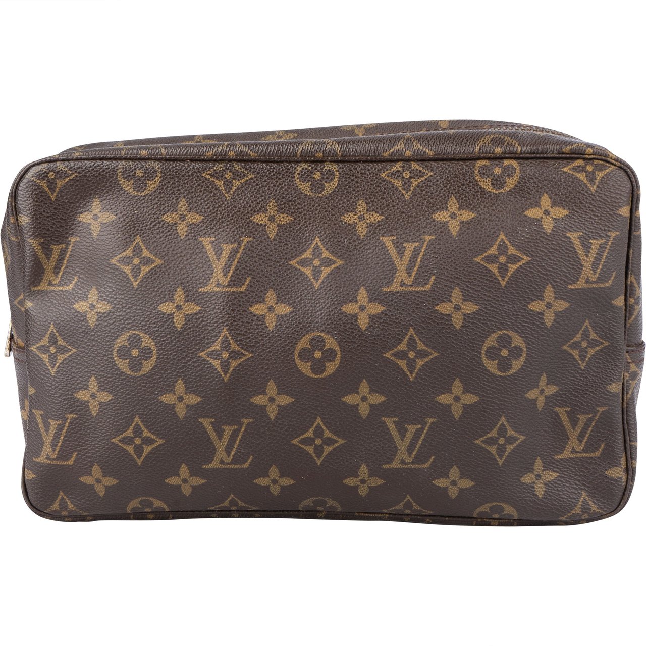 Louis Vuitton Louis Vuitton Canvas Monogram Trousse Toilette 28 Clutch Bruin