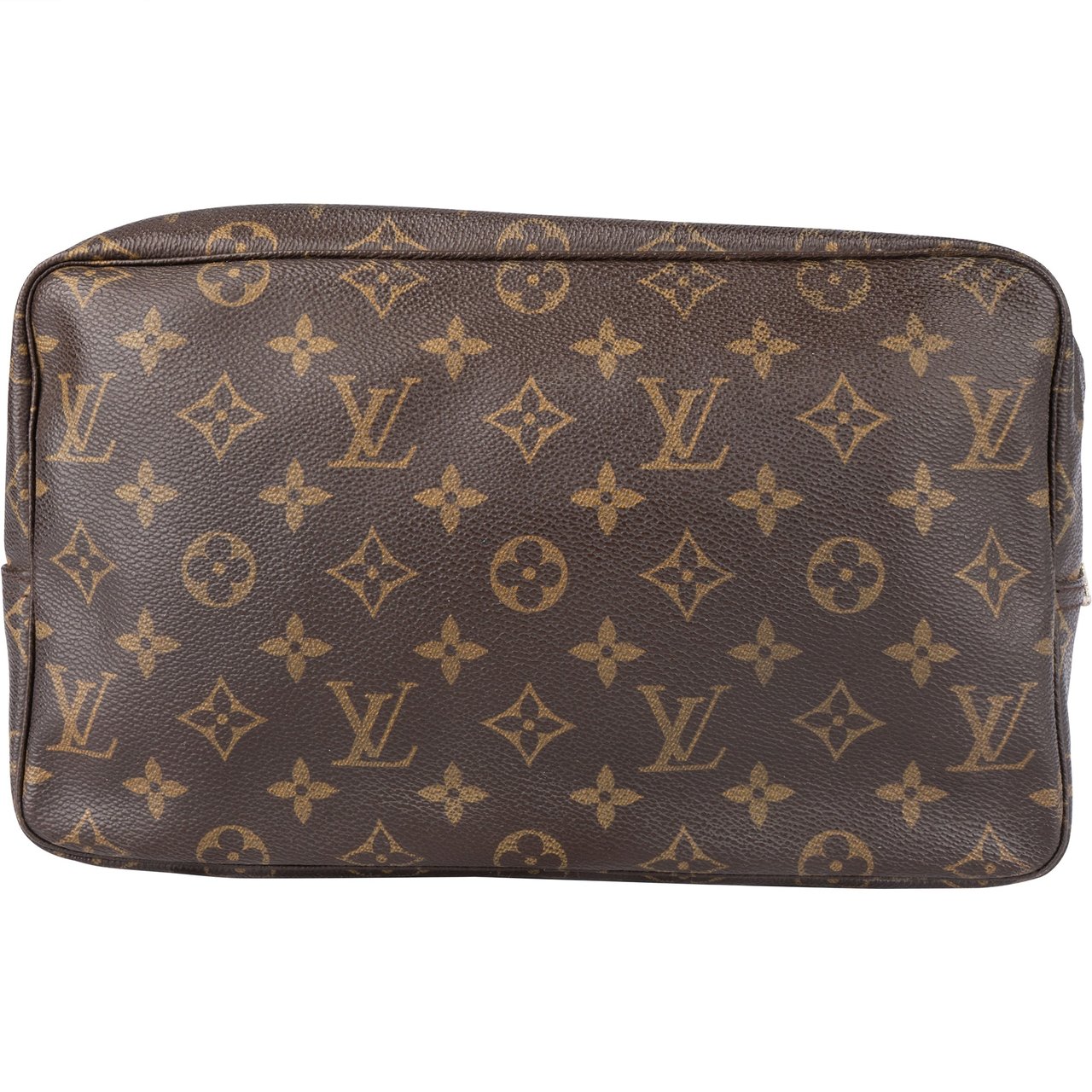 Louis Vuitton Louis Vuitton Canvas Monogram Trousse Toilette 28 Clutch Bruin