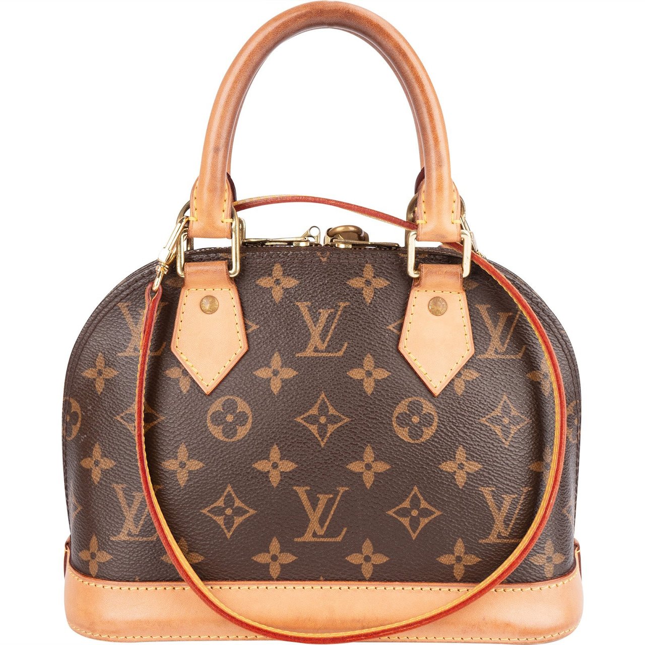 Louis Vuitton Louis Vuitton Monogram Canvas Alma BB Bandoulière Handbag Bruin