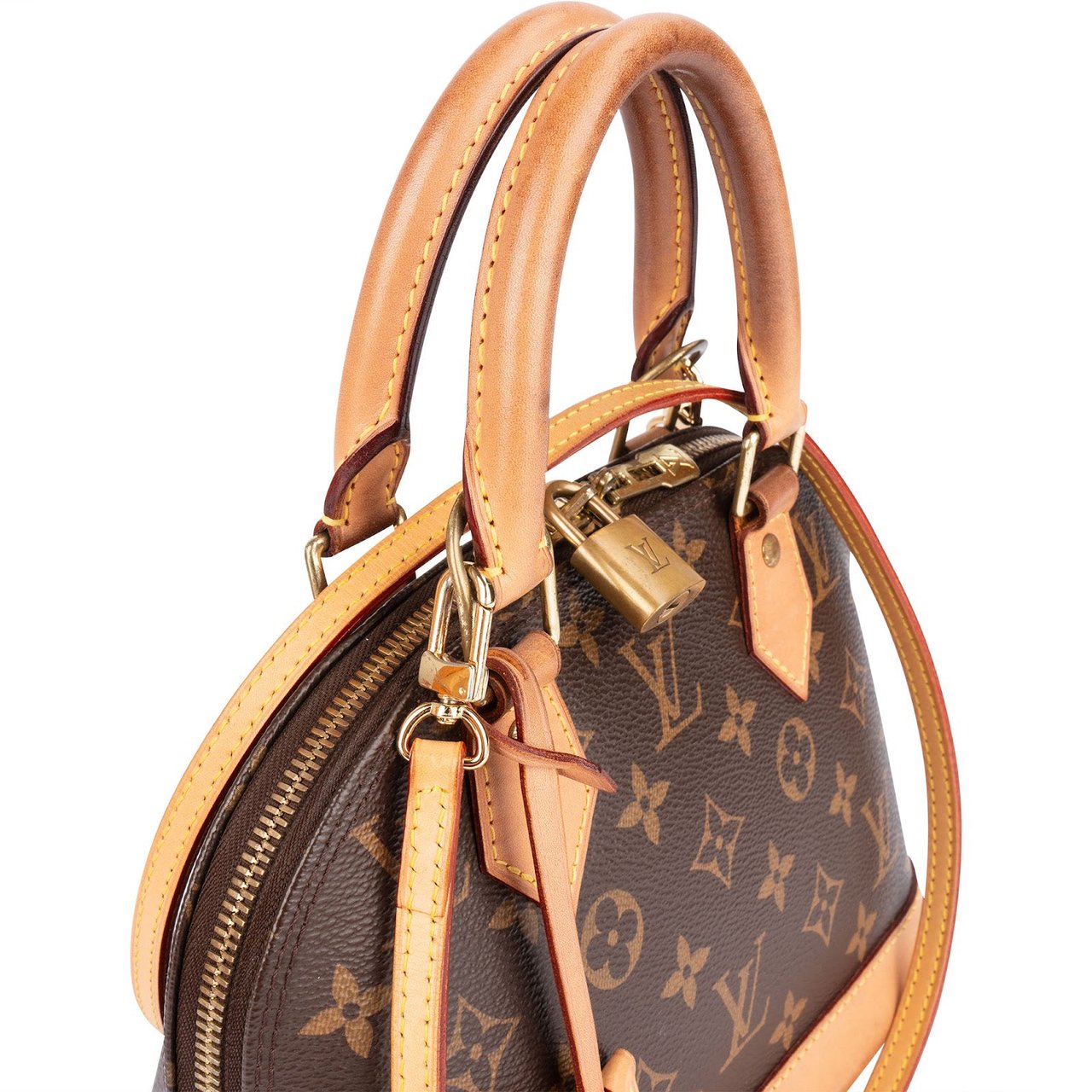 Louis Vuitton Louis Vuitton Monogram Canvas Alma BB Bandoulière Handbag Bruin