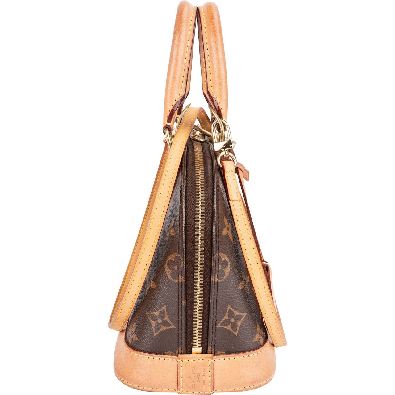 Louis Vuitton Louis Vuitton Monogram Canvas Alma BB Bandoulière Handbag Bruin