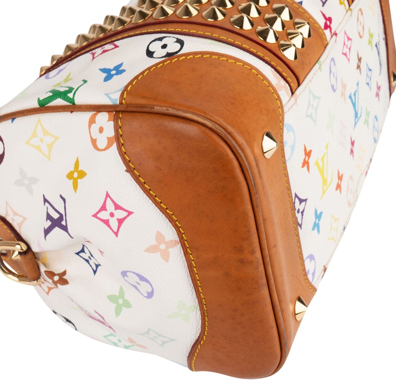Louis Vuitton Louis Vuitton Monogram Murakami Multicolor Courtney Handbag Wit