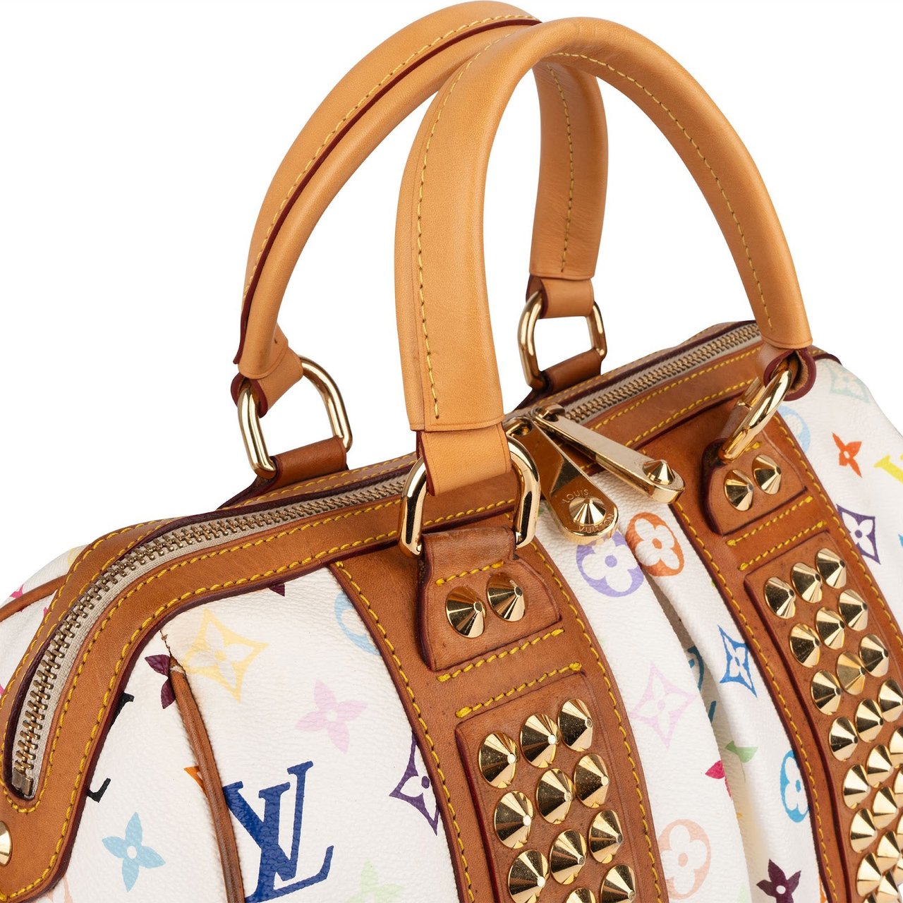 Louis Vuitton Louis Vuitton Monogram Murakami Multicolor Courtney Handbag Wit