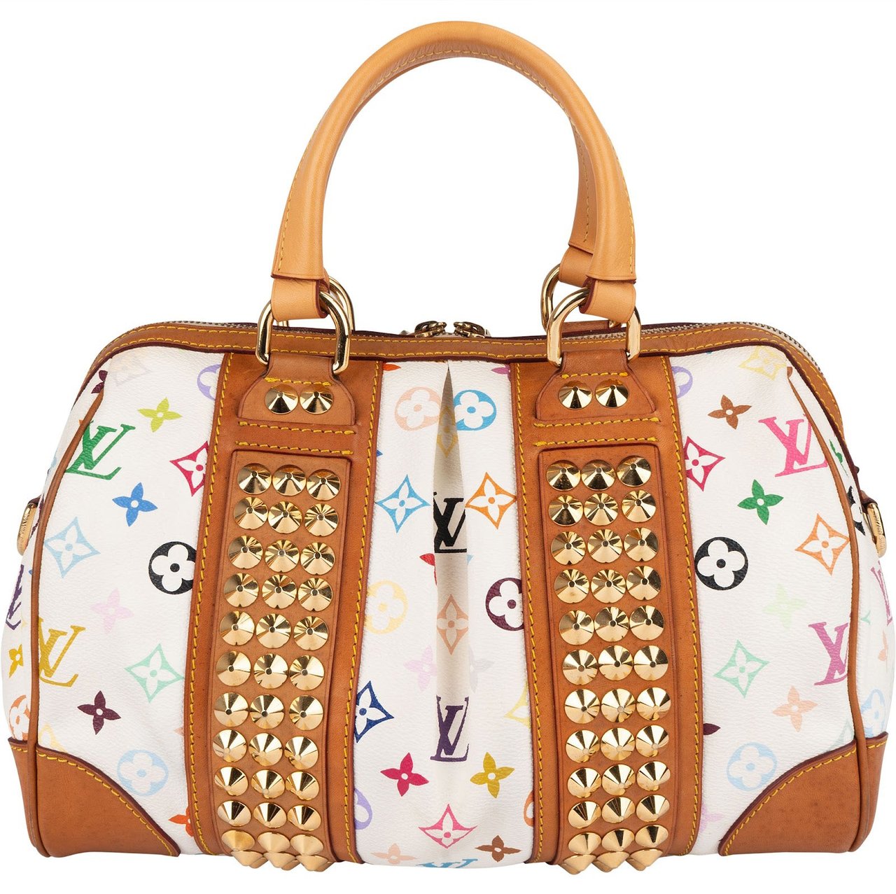 Louis Vuitton Louis Vuitton Monogram Murakami Multicolor Courtney Handbag Wit