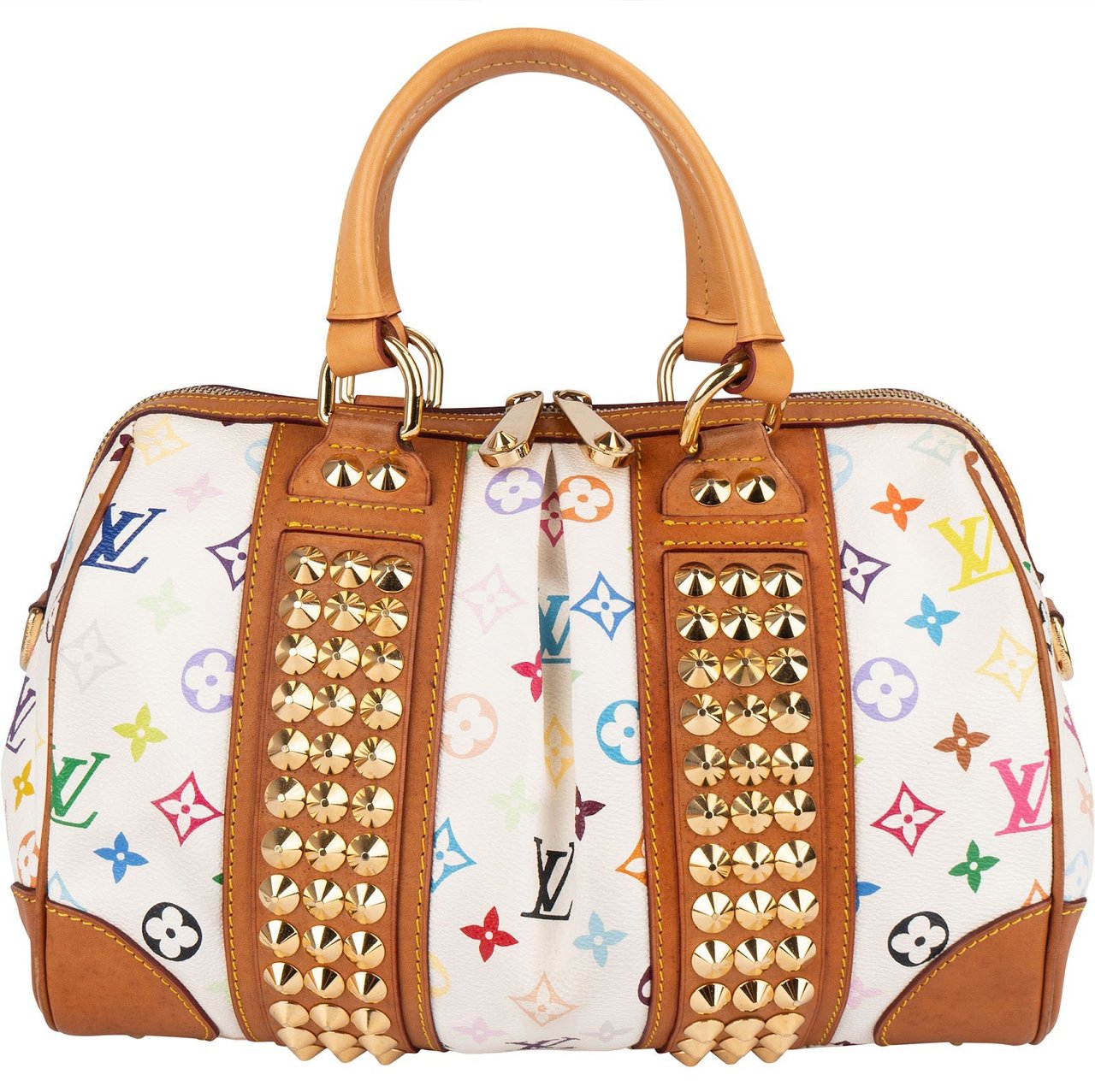 Louis Vuitton Louis Vuitton Monogram Murakami Multicolor Courtney Handbag Wit